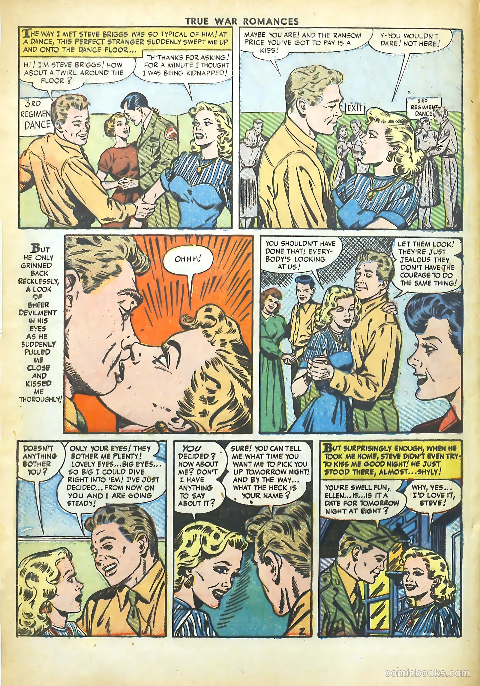 True War Romances #11 (1953) — page 4 of 36