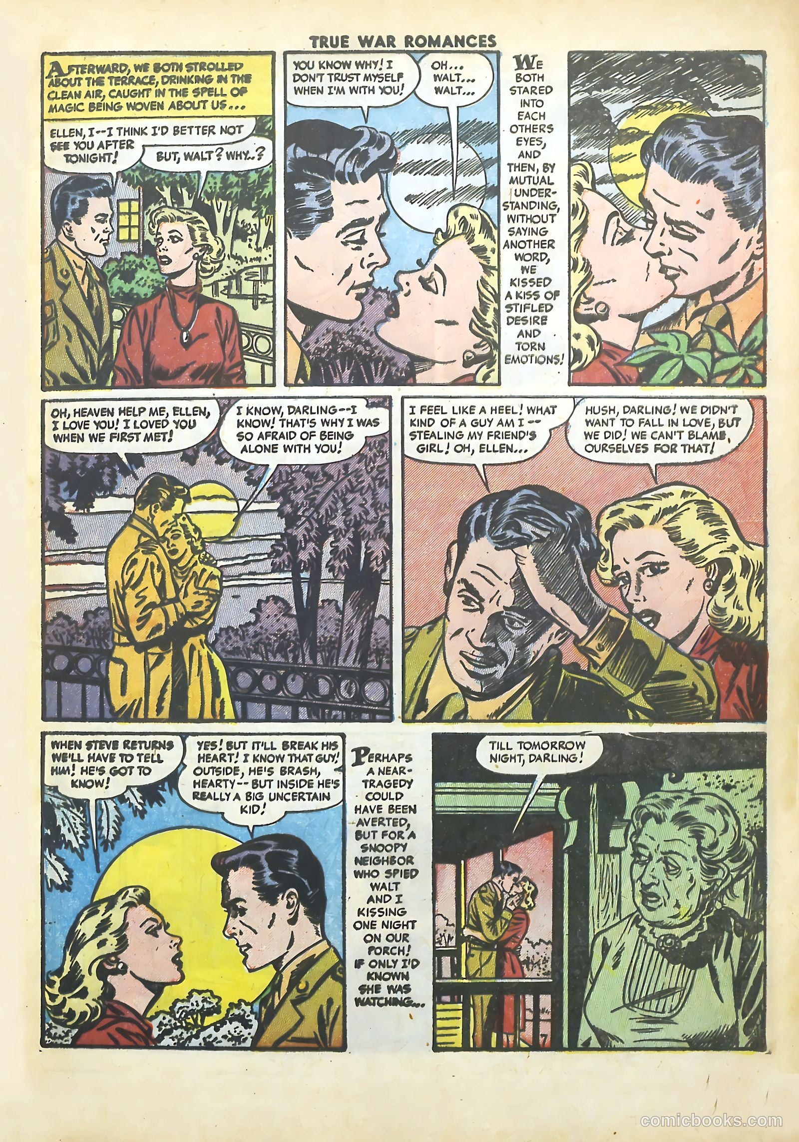 True War Romances #11 (1953) — page 9 of 36