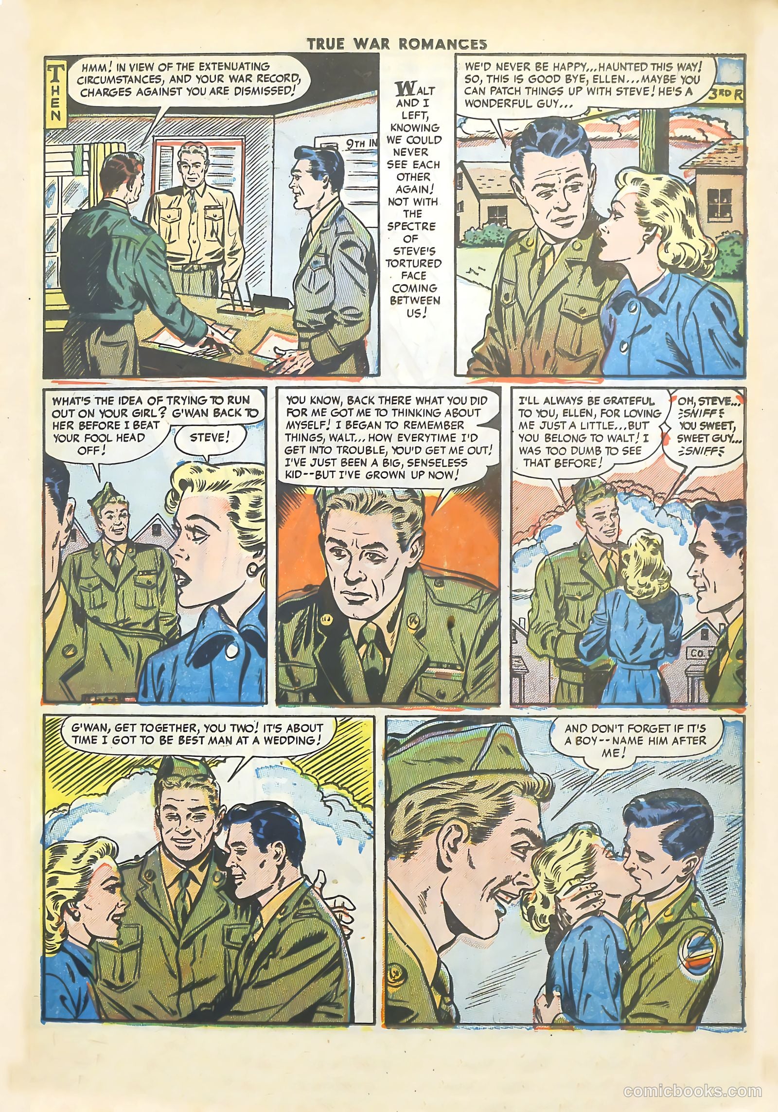 True War Romances #11 (1953) — page 11 of 36