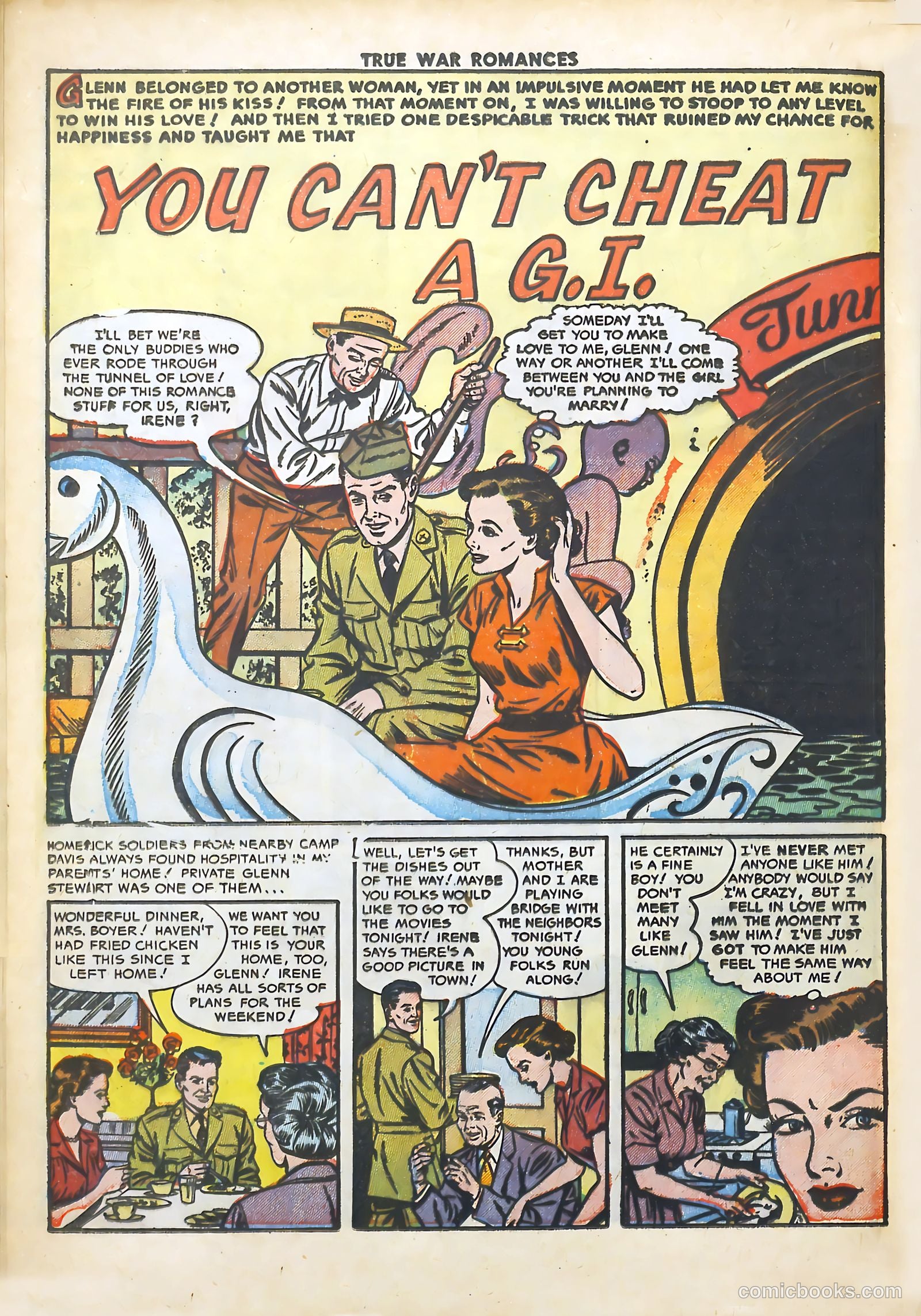 True War Romances #11 (1953) — page 12 of 36