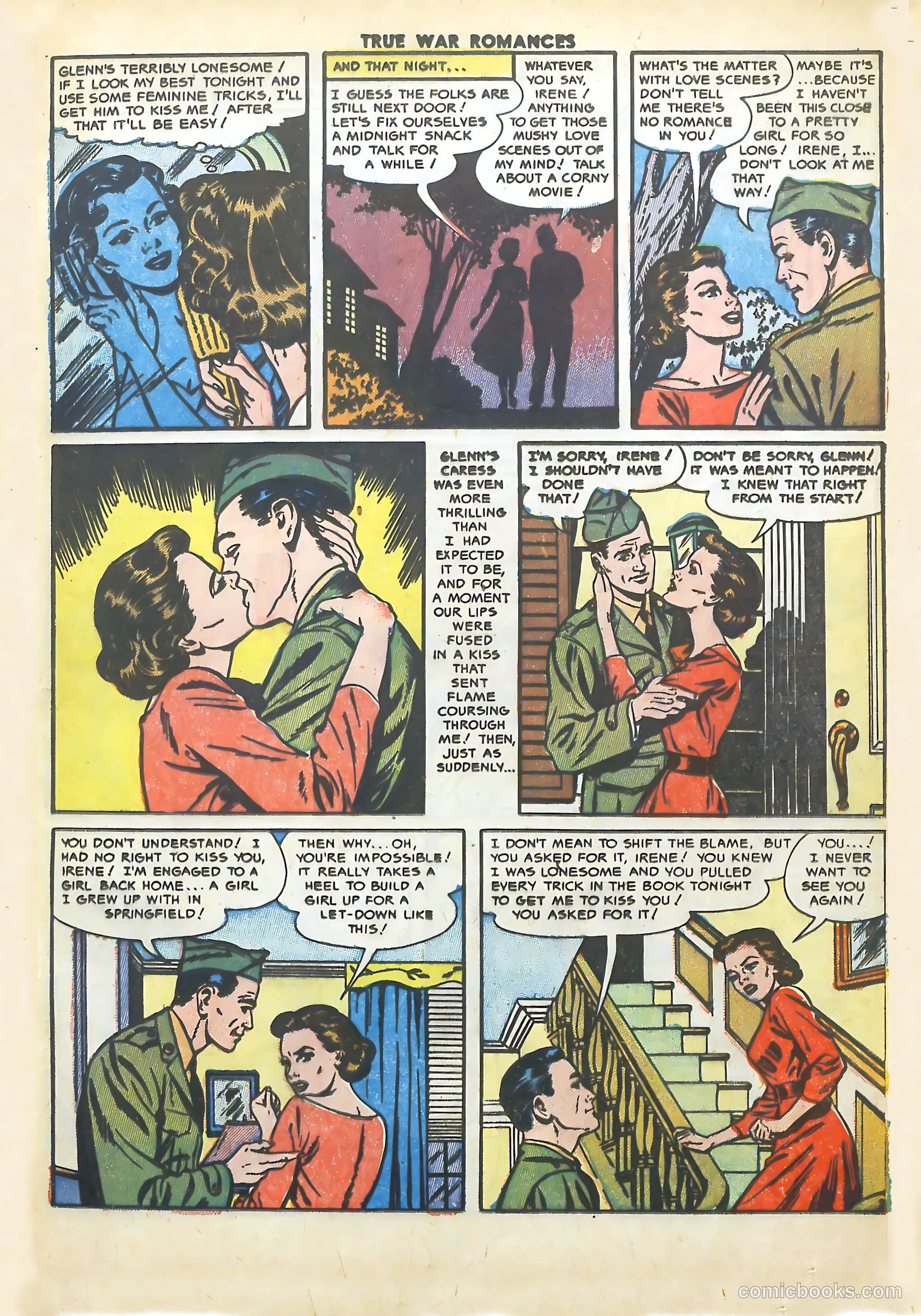 True War Romances #11 (1953) — page 13 of 36