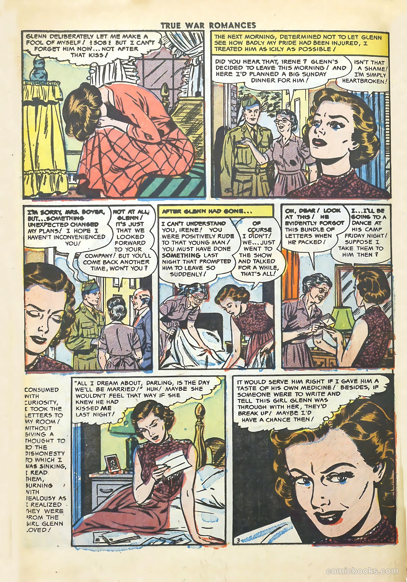 True War Romances #11 (1953) — page 14 of 36