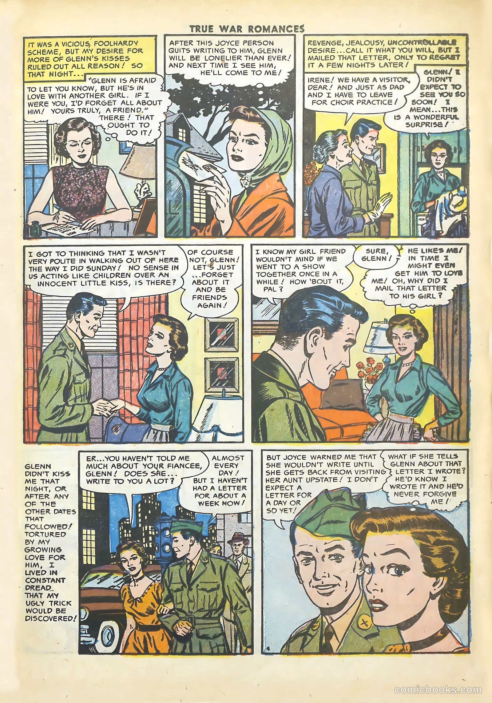True War Romances #11 (1953) — page 15 of 36
