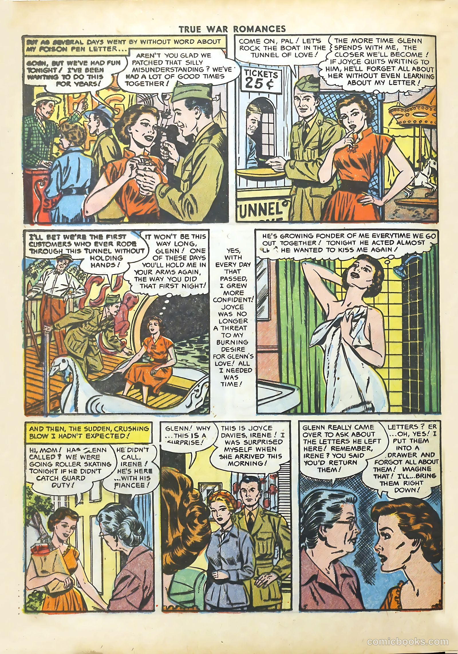True War Romances #11 (1953) — page 16 of 36
