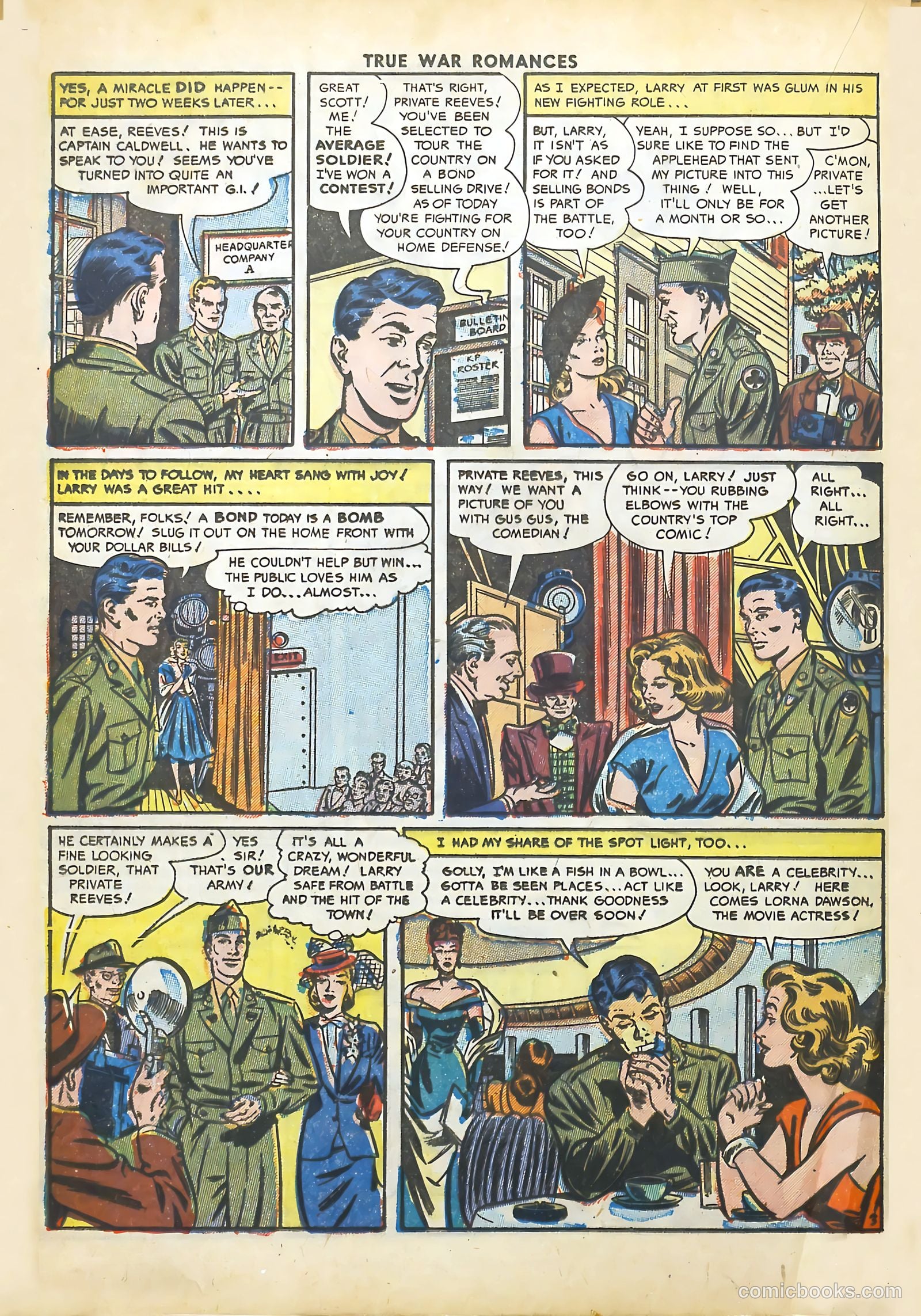 True War Romances #11 (1953) — page 20 of 36