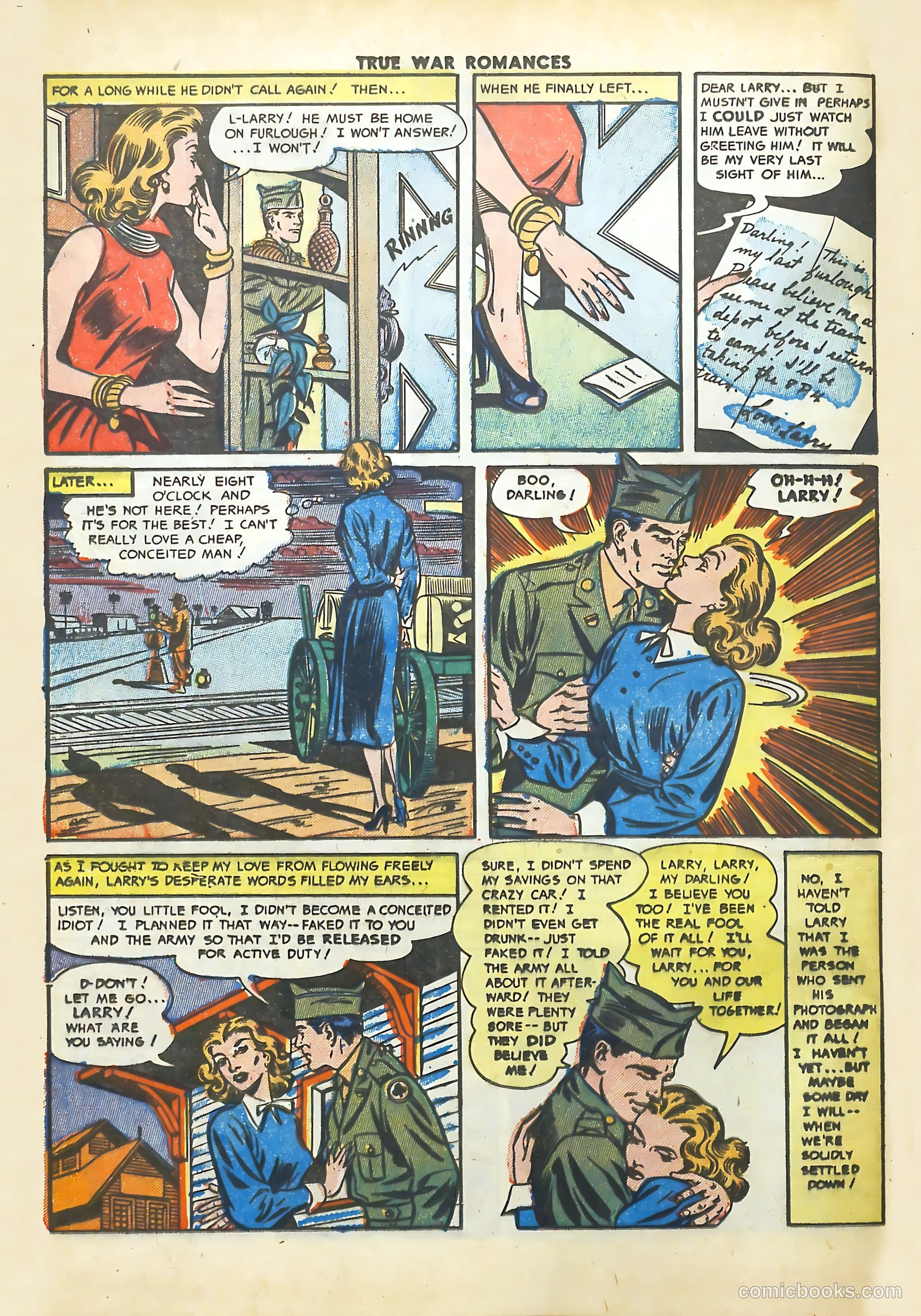 True War Romances #11 (1953) — page 24 of 36