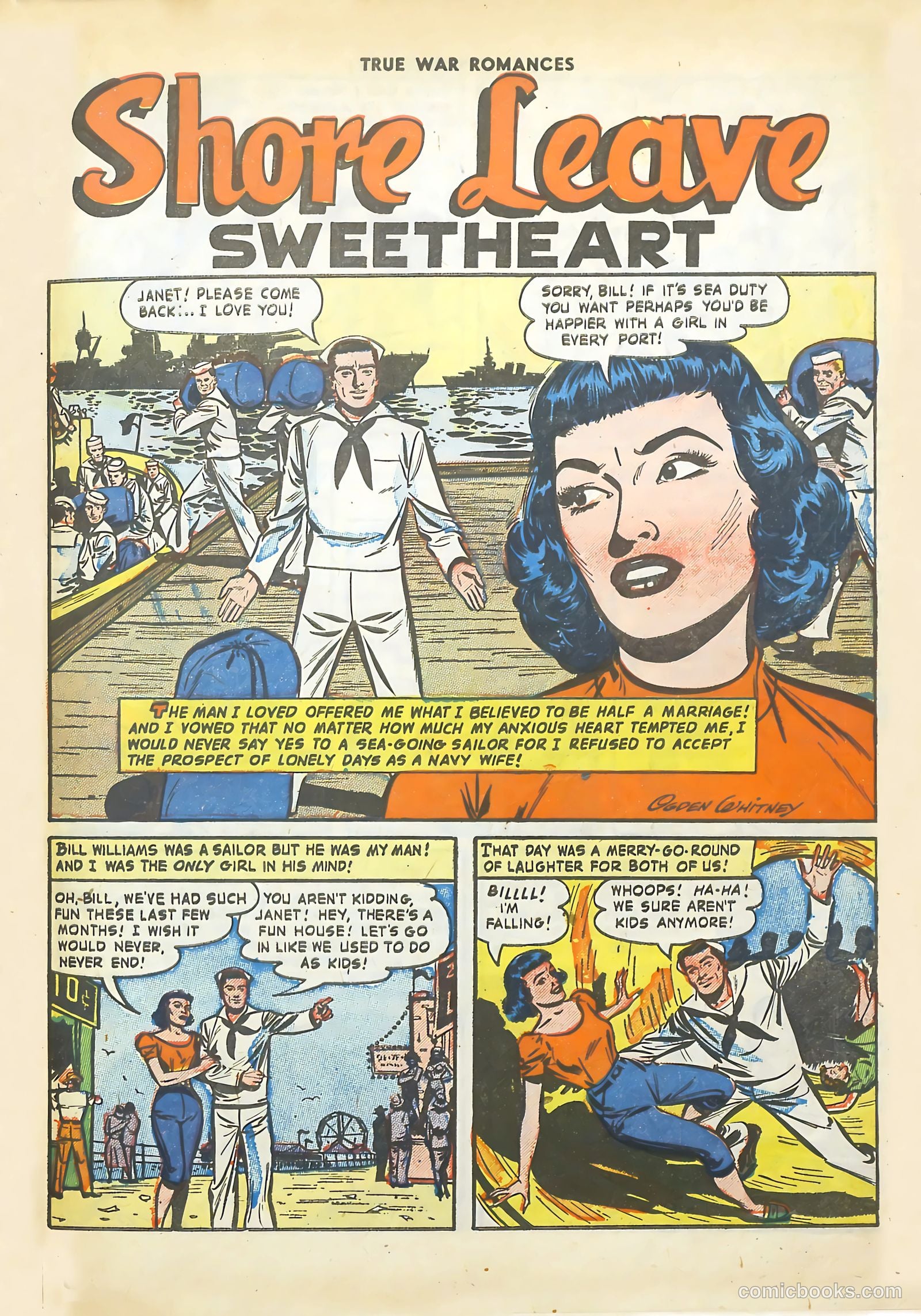True War Romances #11 (1953) — page 27 of 36