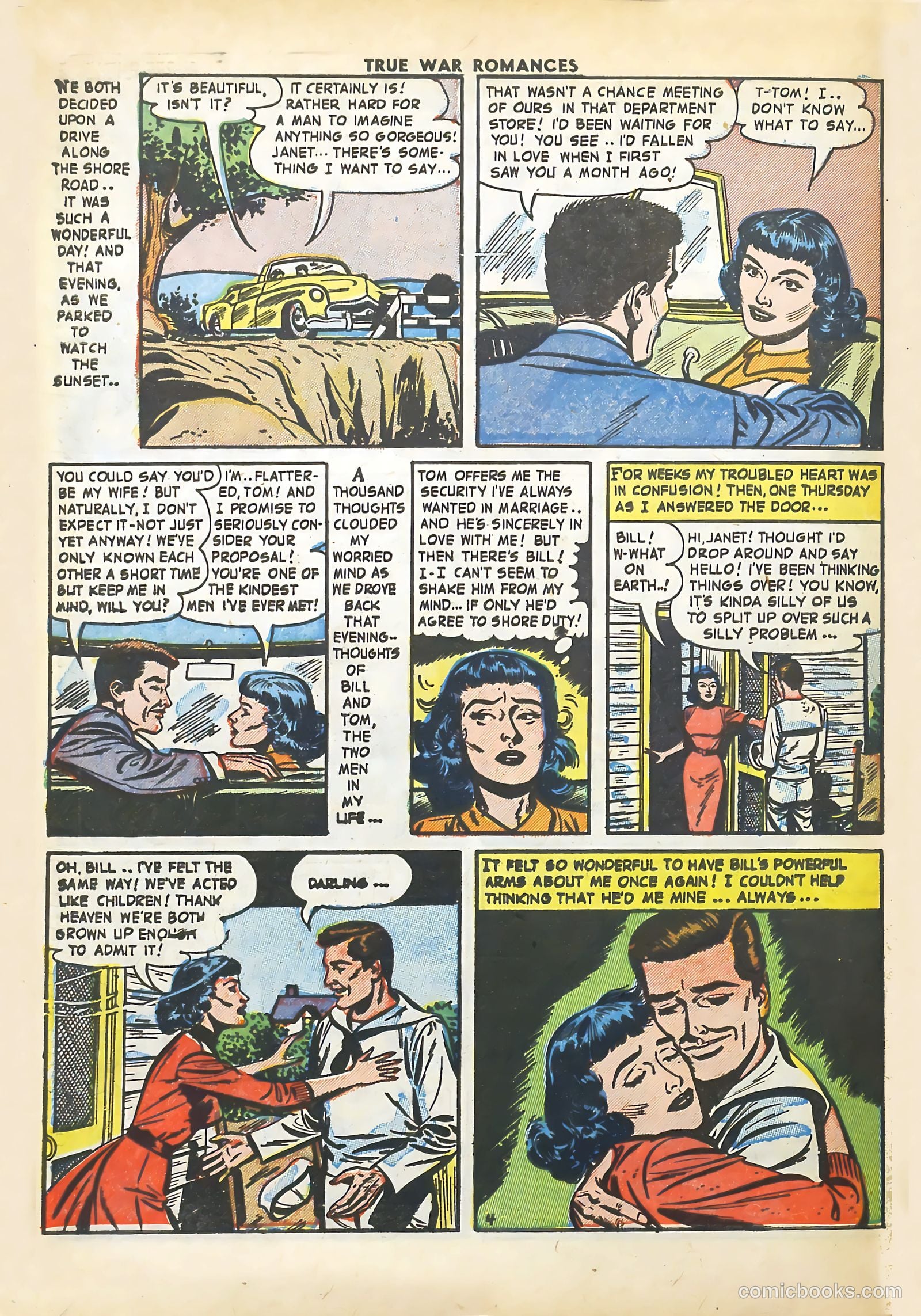 True War Romances #11 (1953) — page 30 of 36
