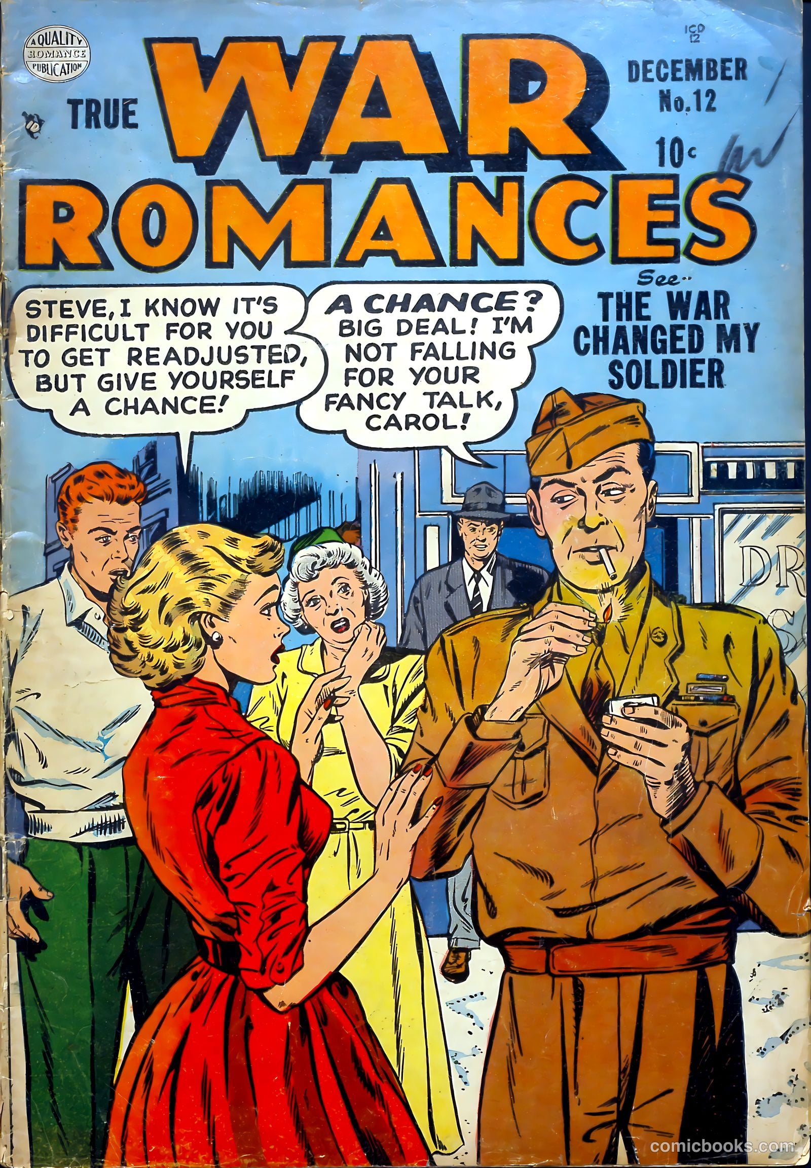 True War Romances #12 cover