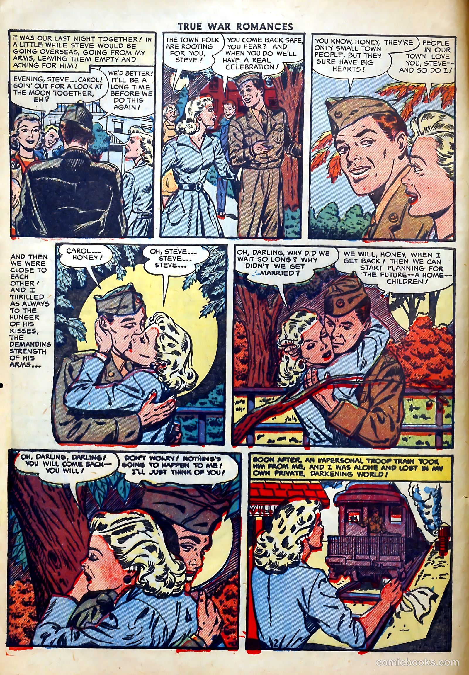 True War Romances #12 (1953) — page 4 of 37