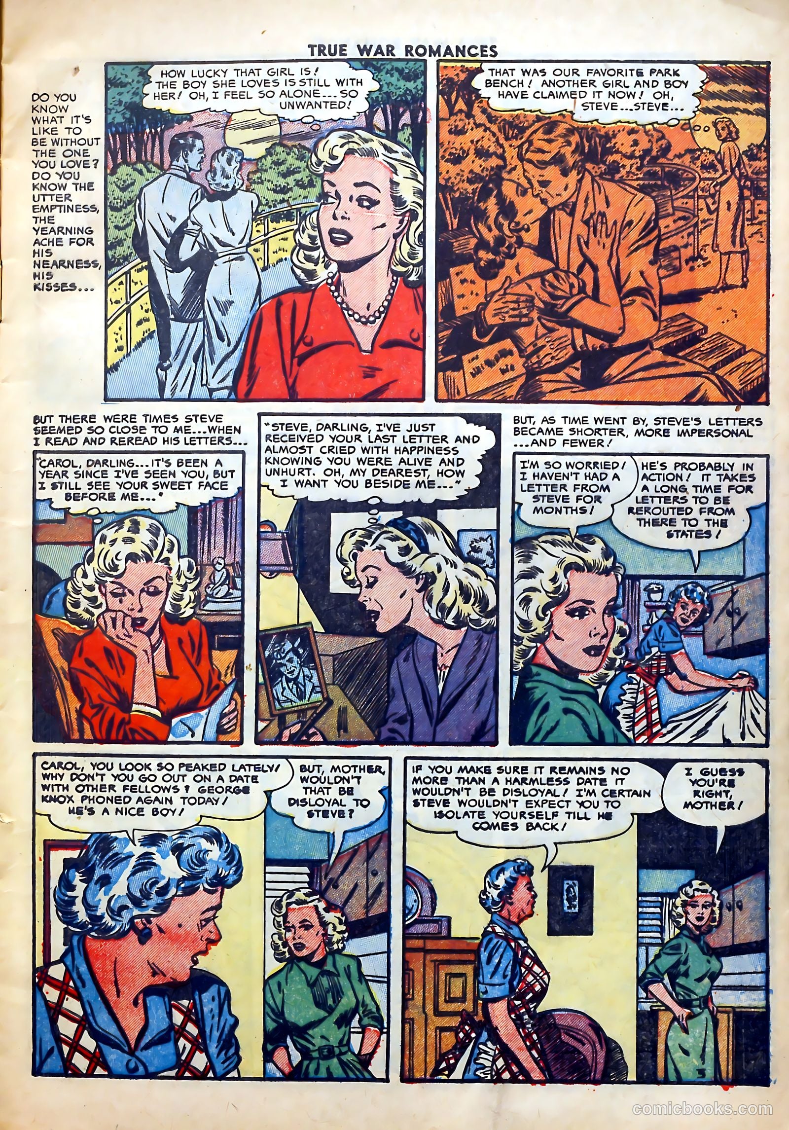 True War Romances #12 (1953) — page 5 of 37