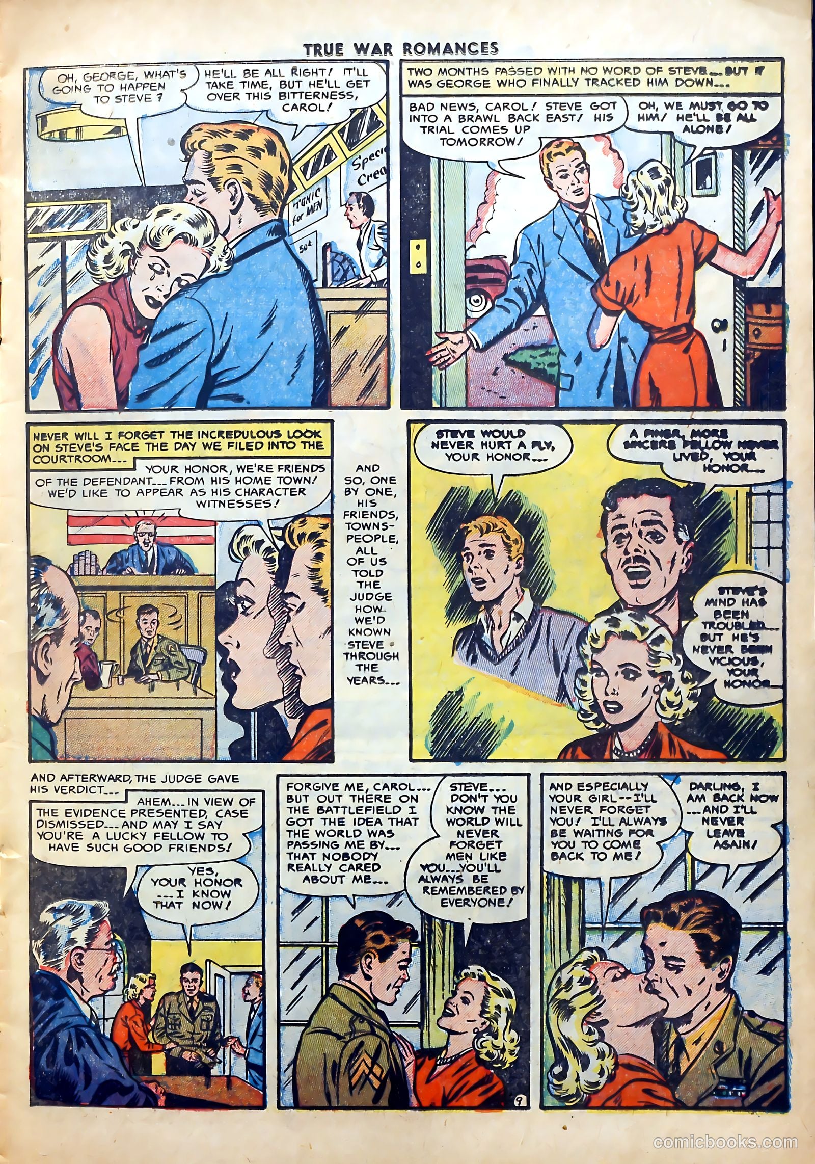 True War Romances #12 (1953) — page 11 of 37