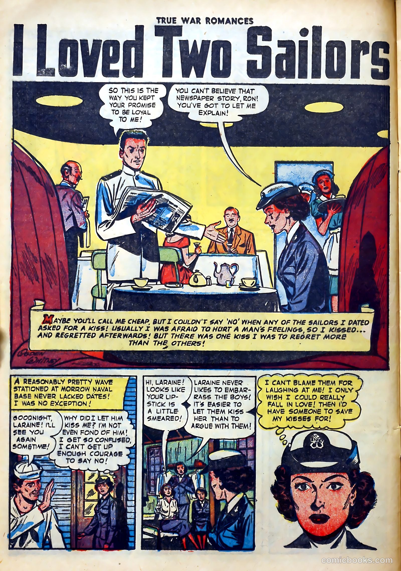 True War Romances #12 (1953) — page 12 of 37