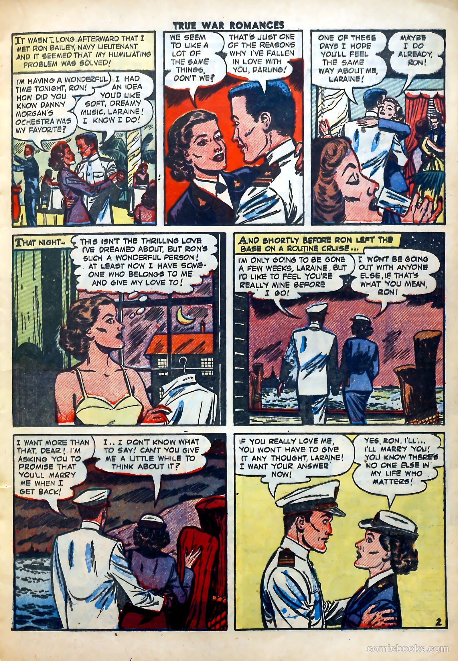 True War Romances #12 (1953) — page 13 of 37