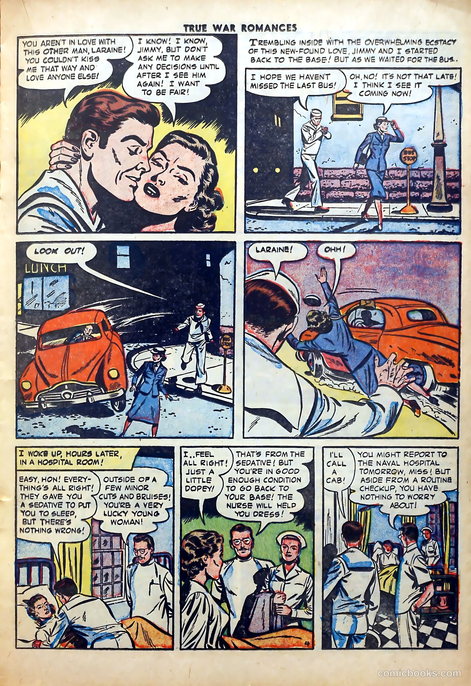 True War Romances #12 (1953) — page 15 of 37