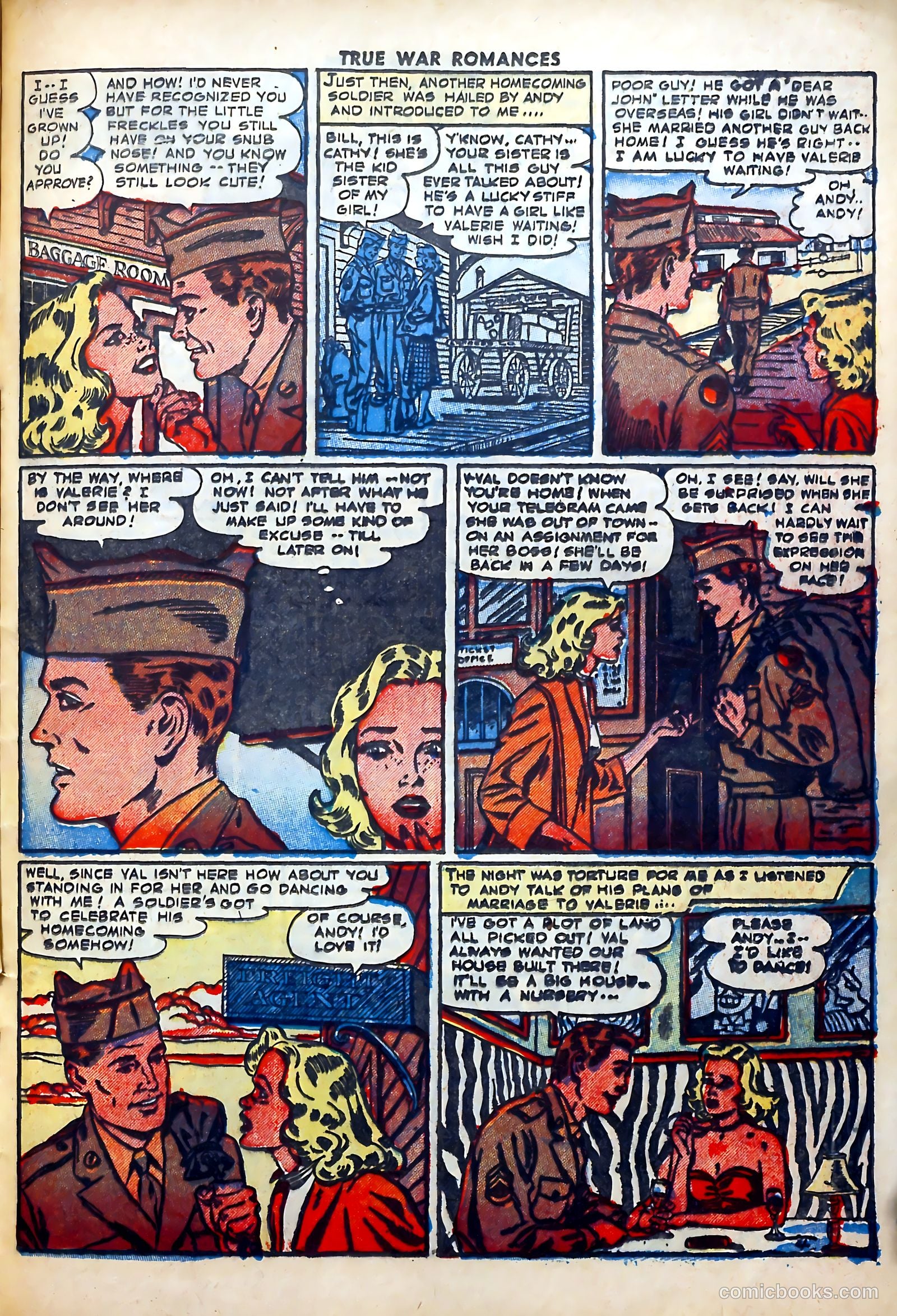 True War Romances #12 (1953) — page 21 of 37