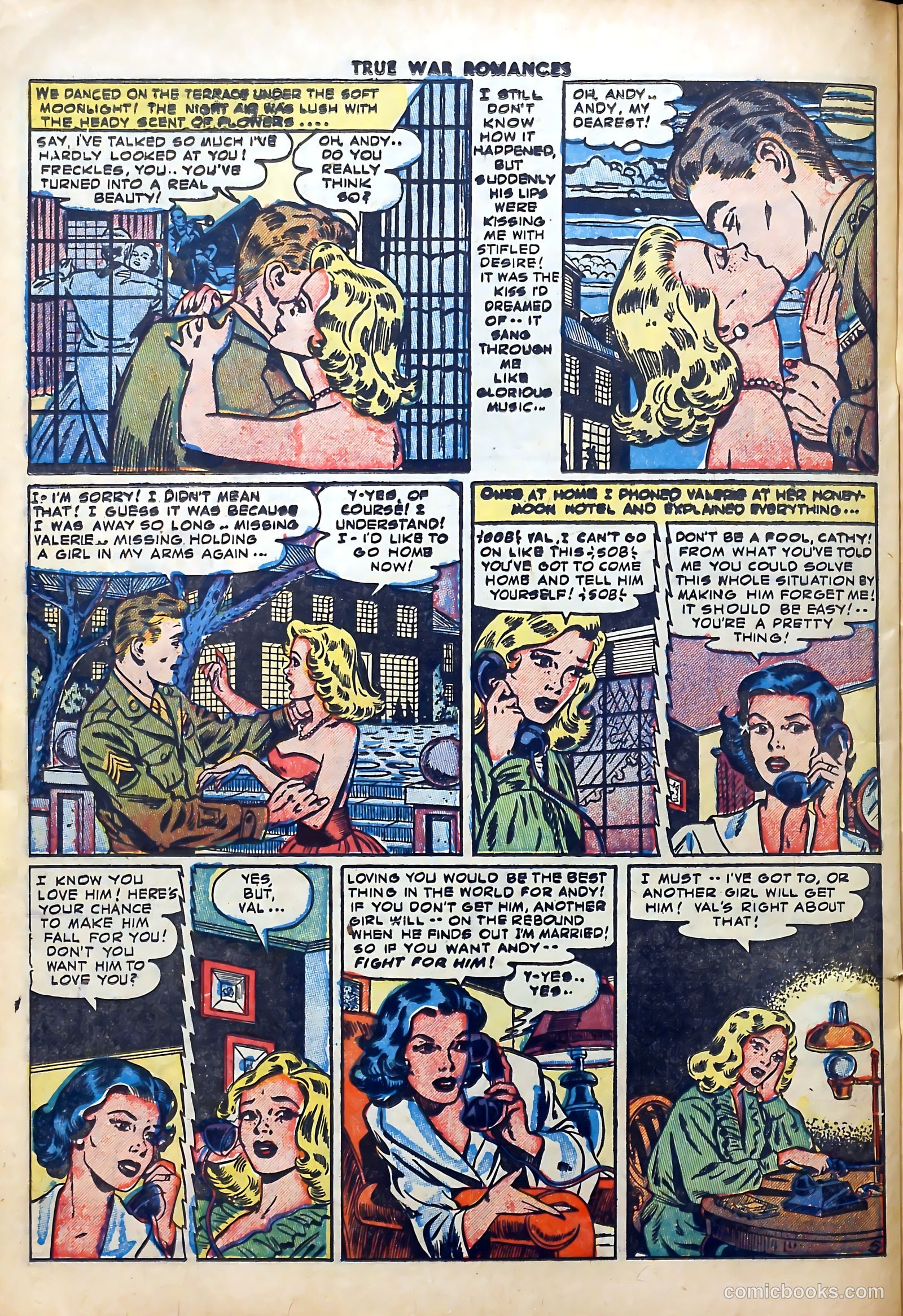 True War Romances #12 (1953) — page 22 of 37