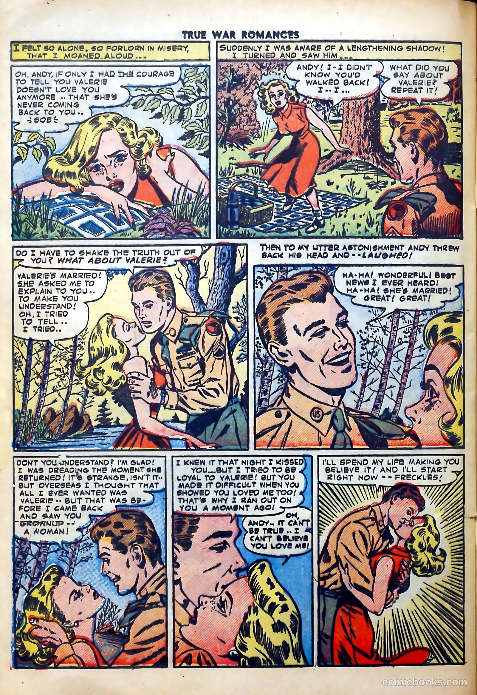 True War Romances #12 (1953) — page 24 of 37