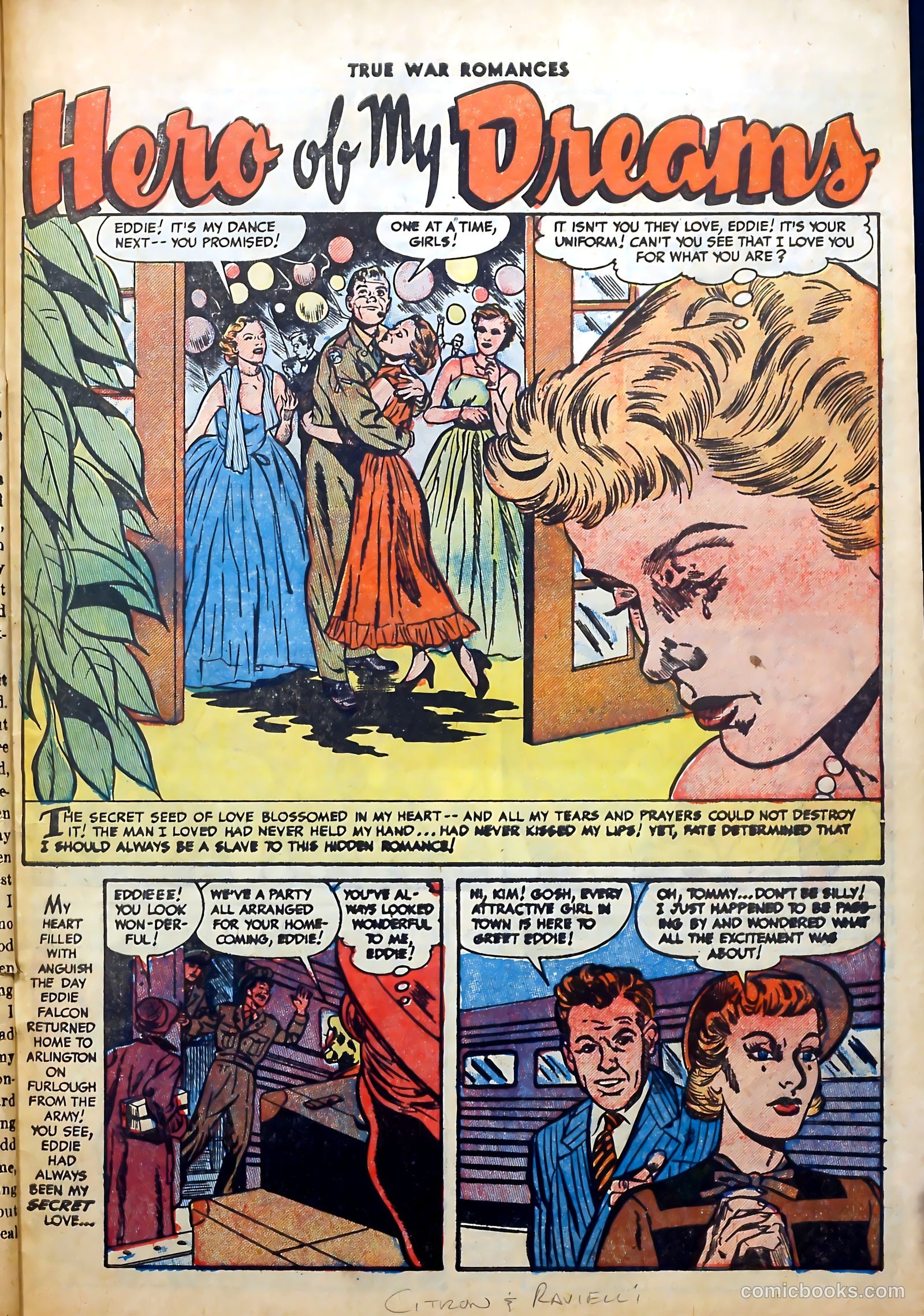 True War Romances #12 (1953) — page 27 of 37
