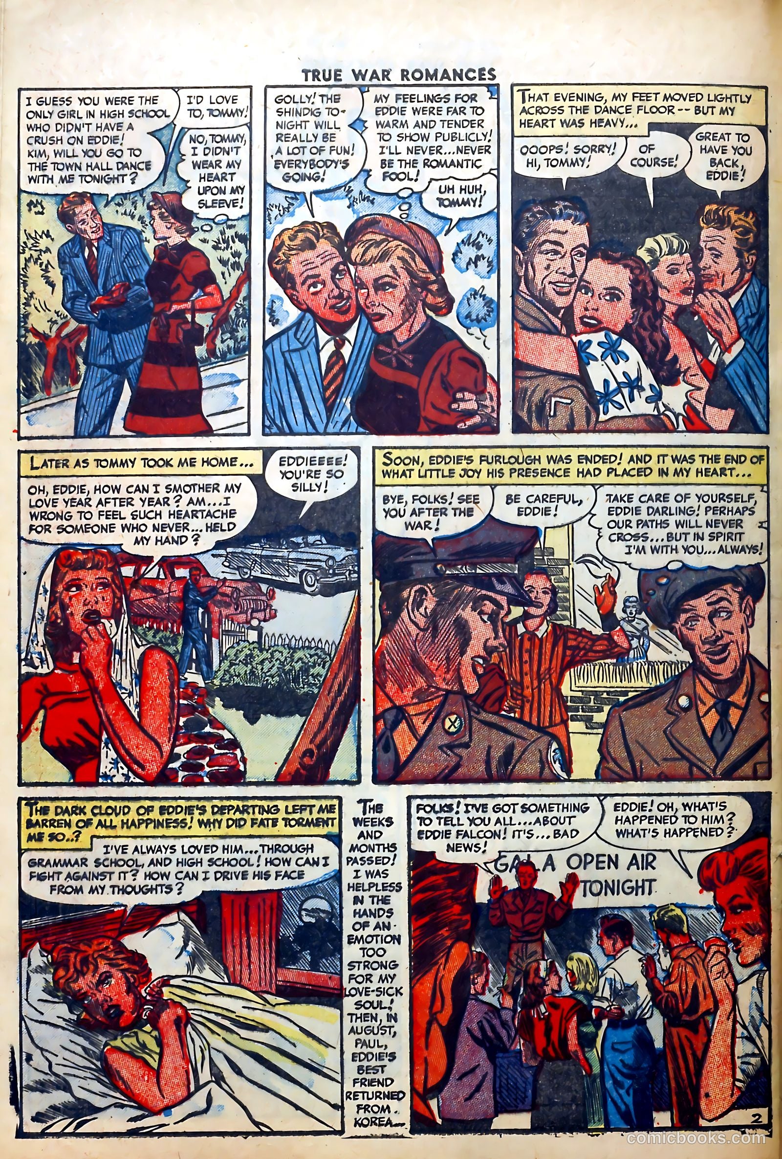 True War Romances #12 (1953) — page 28 of 37
