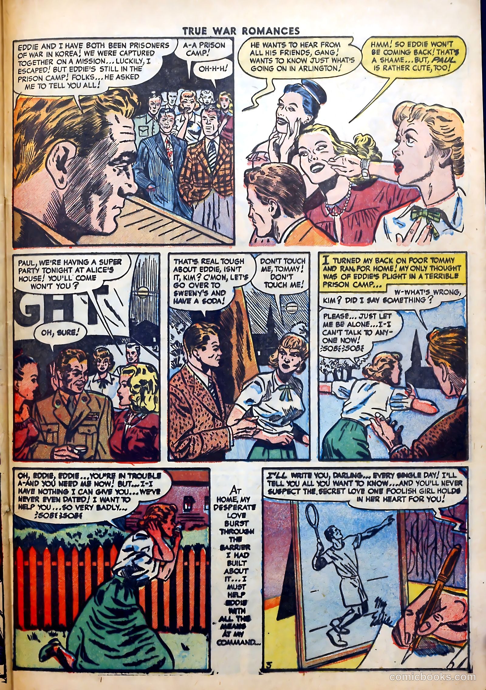 True War Romances #12 (1953) — page 29 of 37