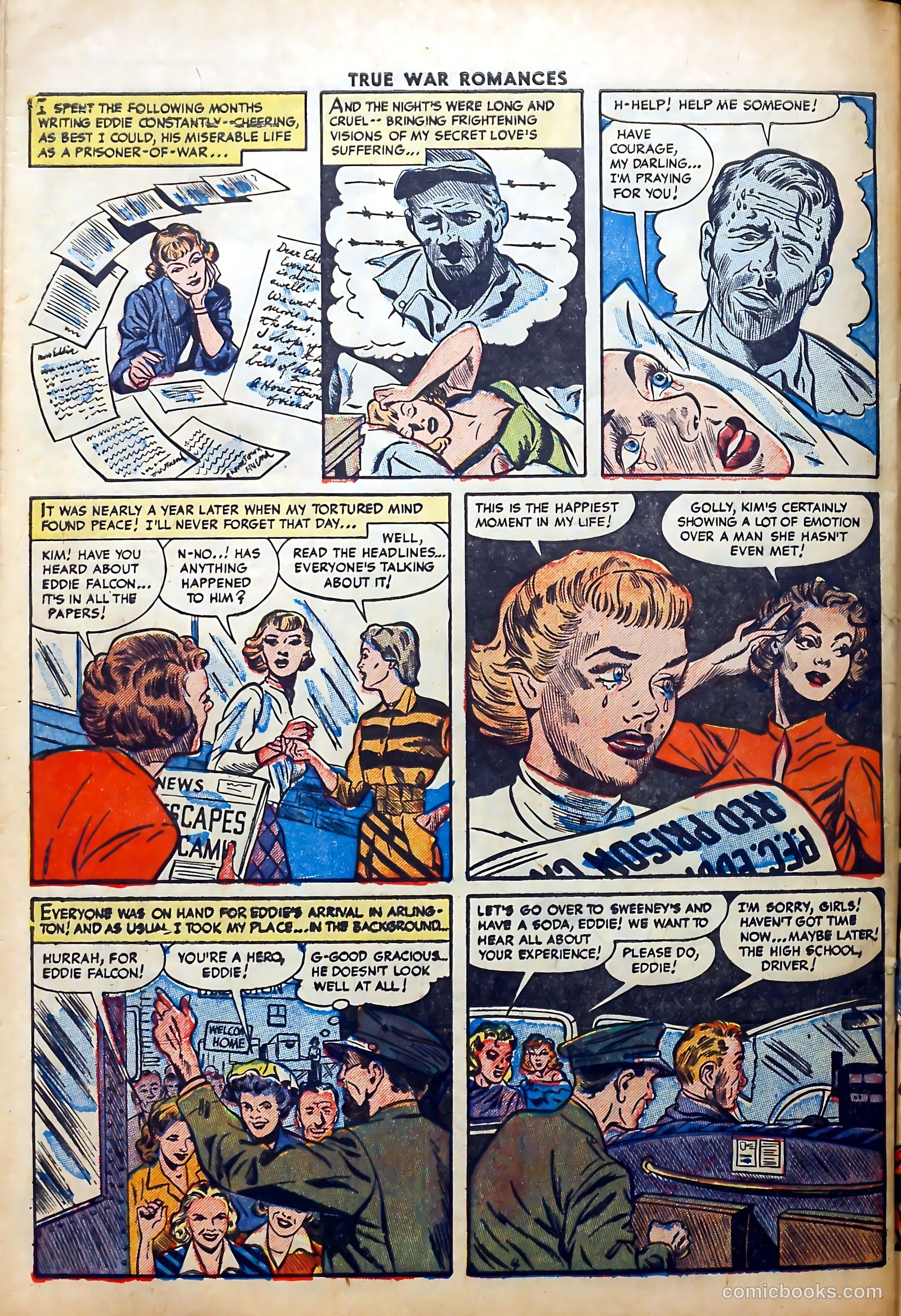True War Romances #12 (1953) — page 30 of 37