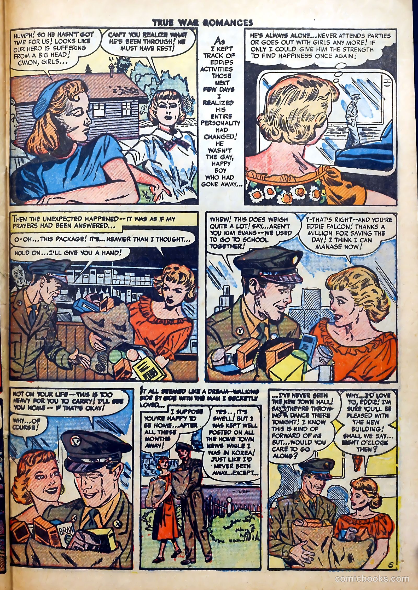 True War Romances #12 (1953) — page 31 of 37