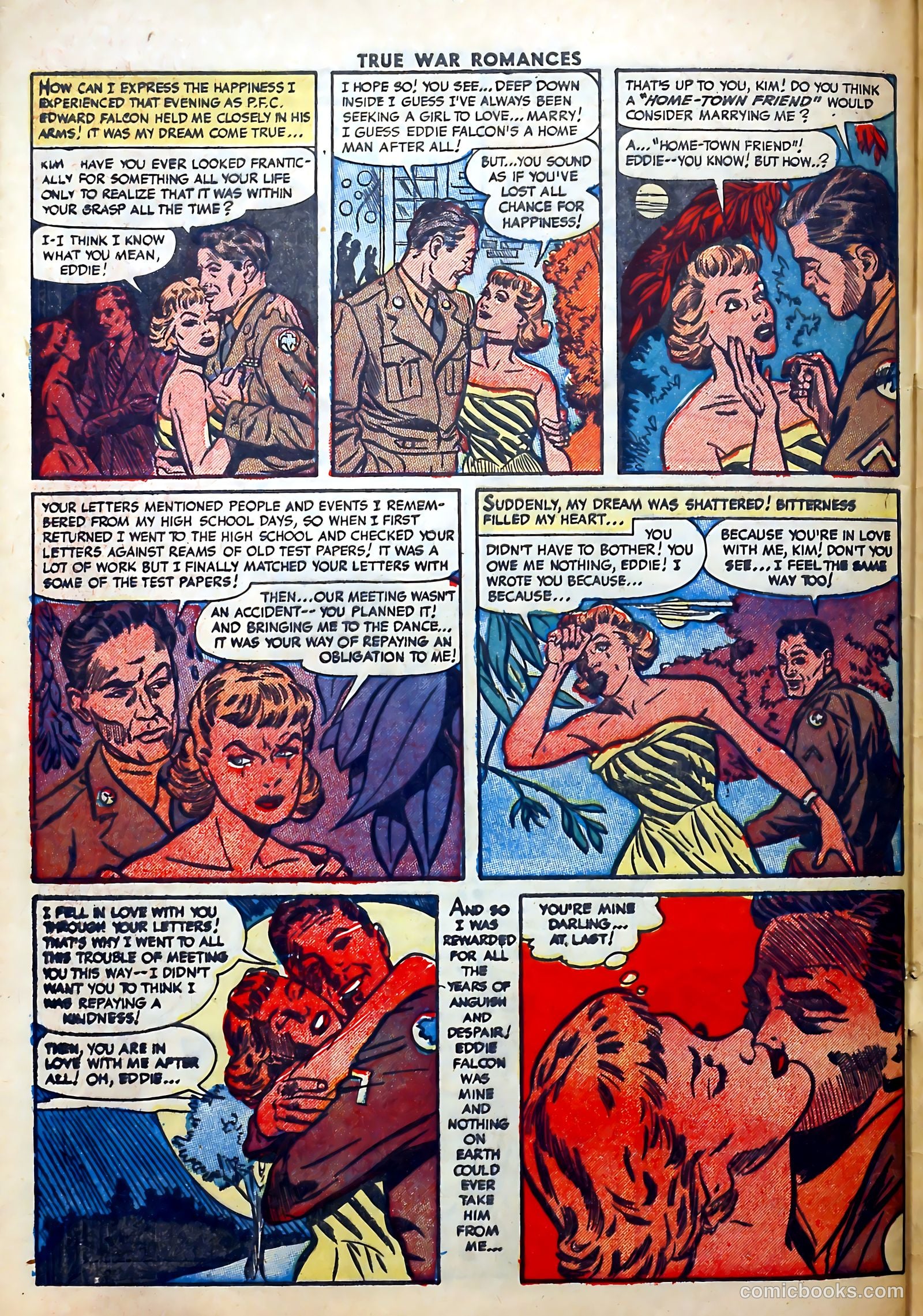 True War Romances #12 (1953) — page 32 of 37