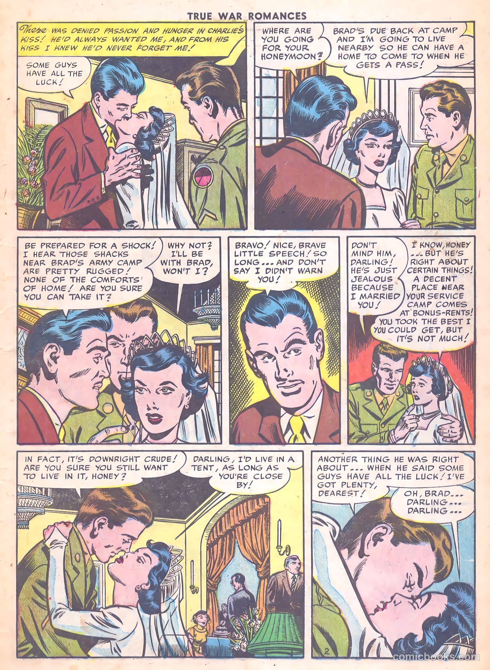 True War Romances #13 (1954) — page 13 of 36