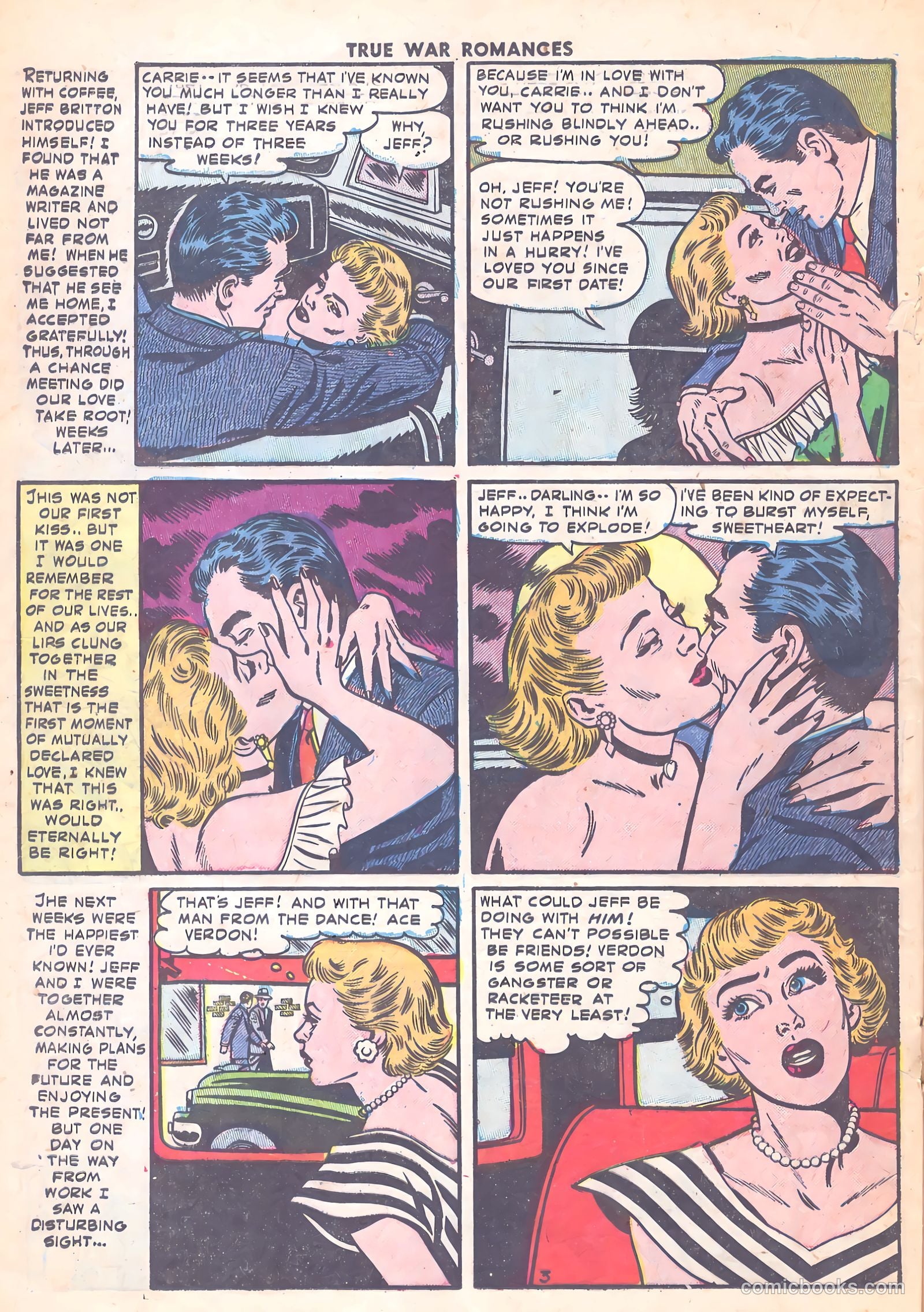 True War Romances #13 (1954) — page 20 of 36