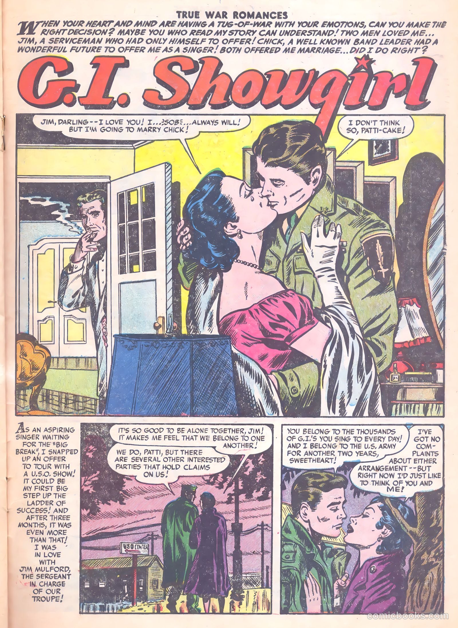 True War Romances #13 (1954) — page 27 of 36