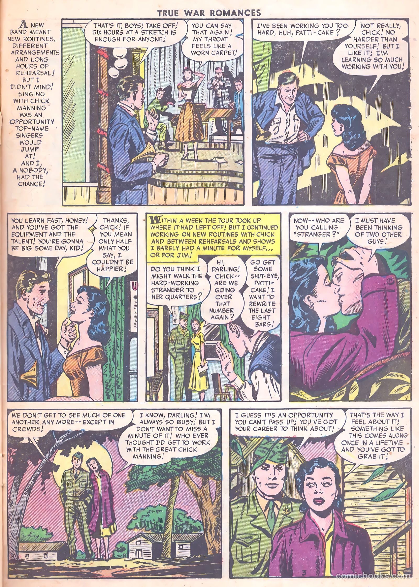 True War Romances #13 (1954) — page 29 of 36