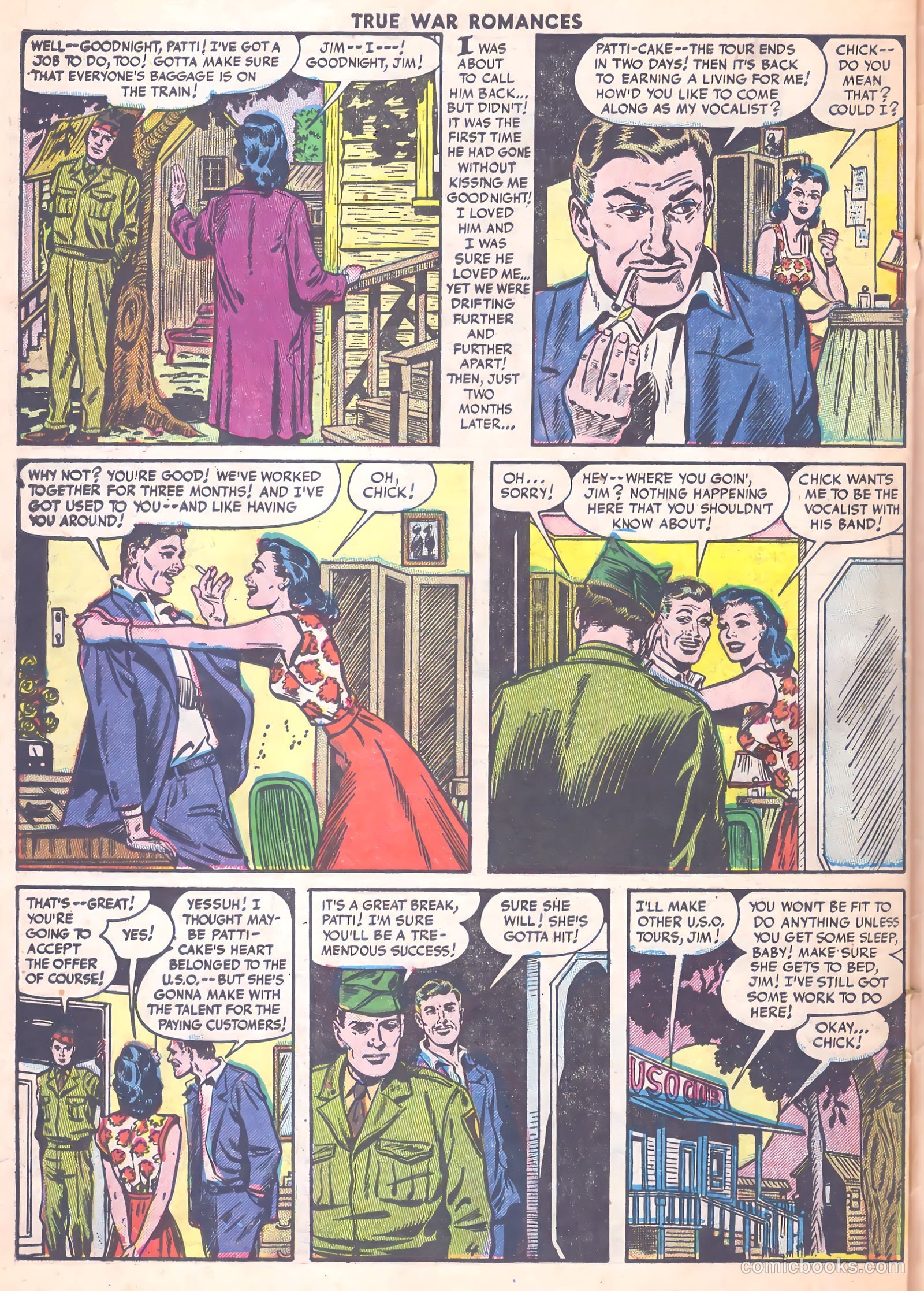 True War Romances #13 (1954) — page 30 of 36