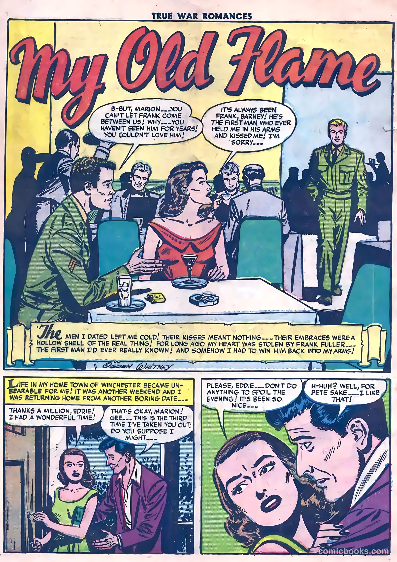 True War Romances #14 (1954) — page 12 of 36