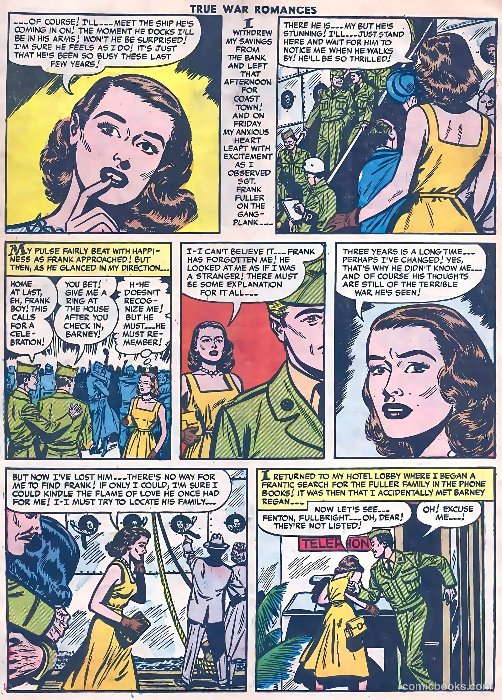 True War Romances #14 (1954) — page 14 of 36