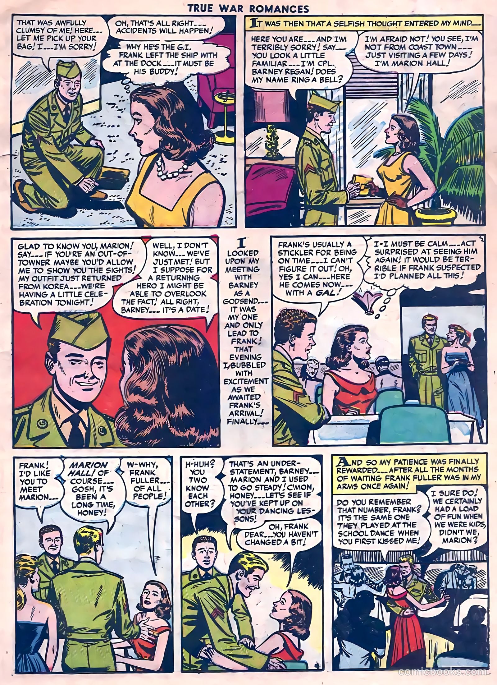 True War Romances #14 (1954) — page 15 of 36