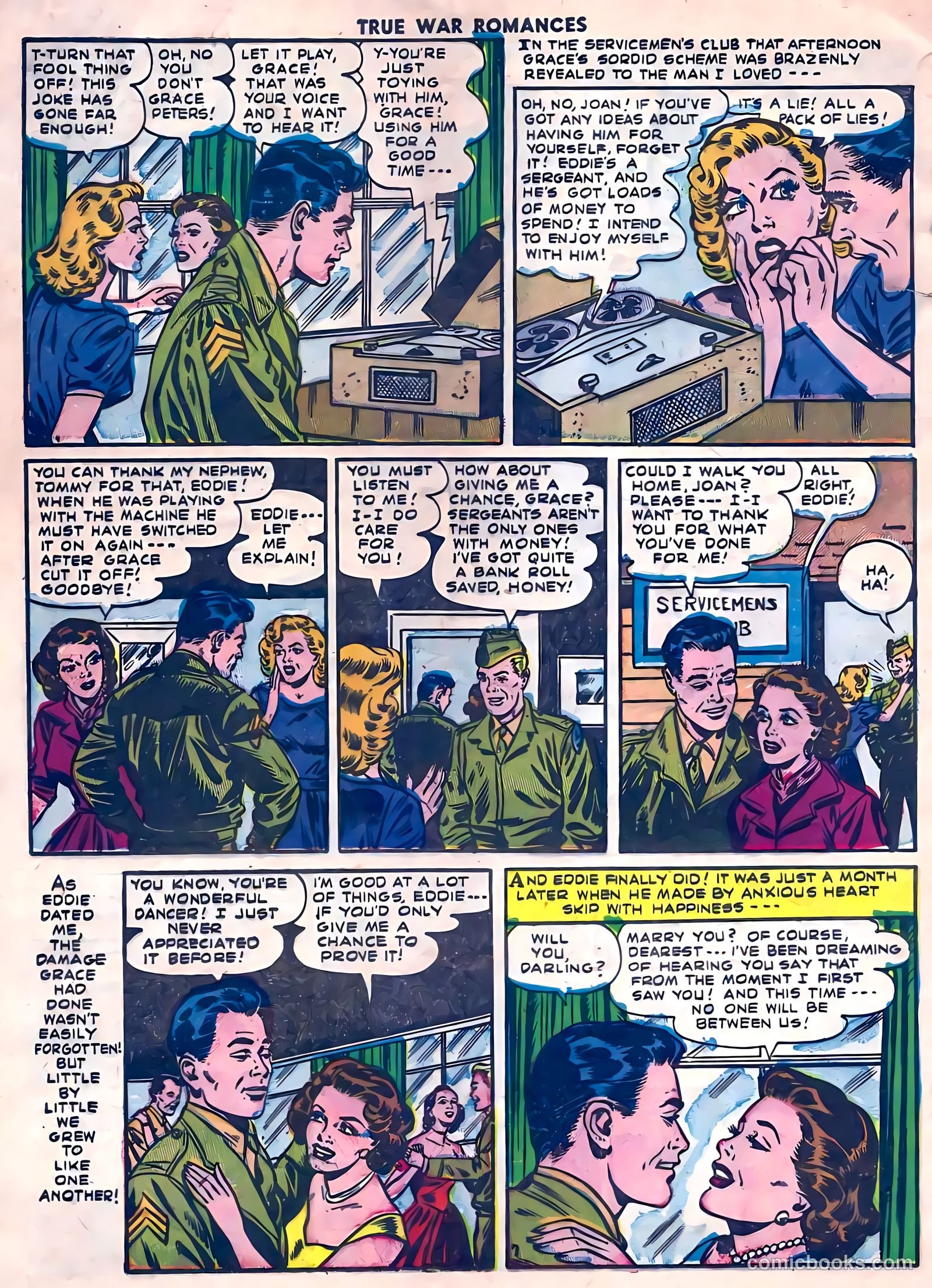 True War Romances #14 (1954) — page 24 of 36