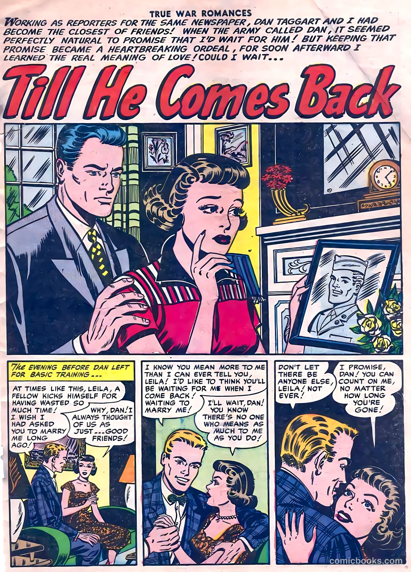 True War Romances #14 (1954) — page 27 of 36