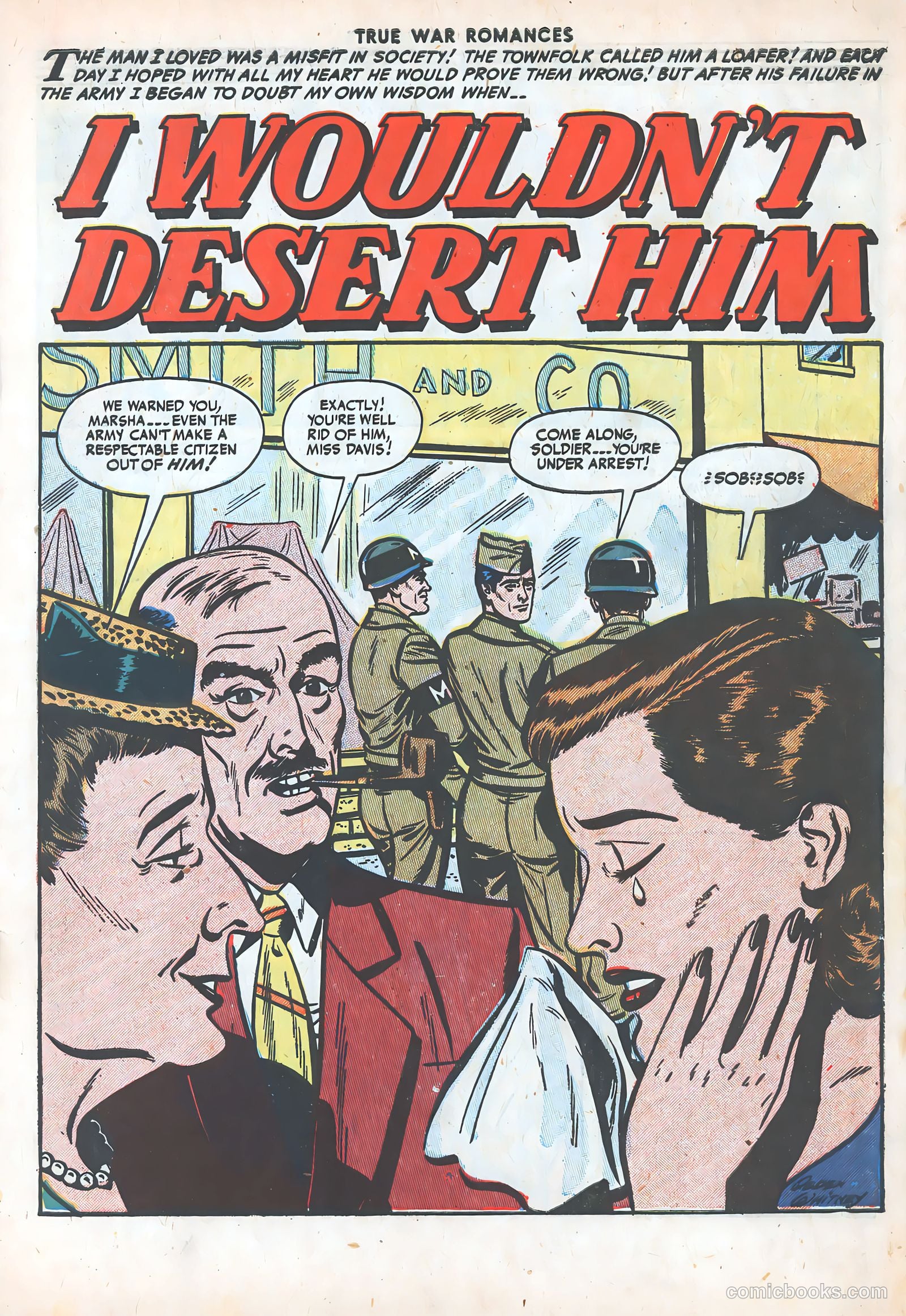 True War Romances #15 (1954) — page 3 of 36