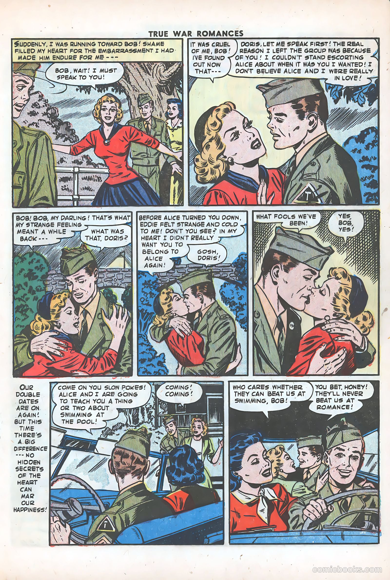 True War Romances #15 (1954) — page 17 of 36