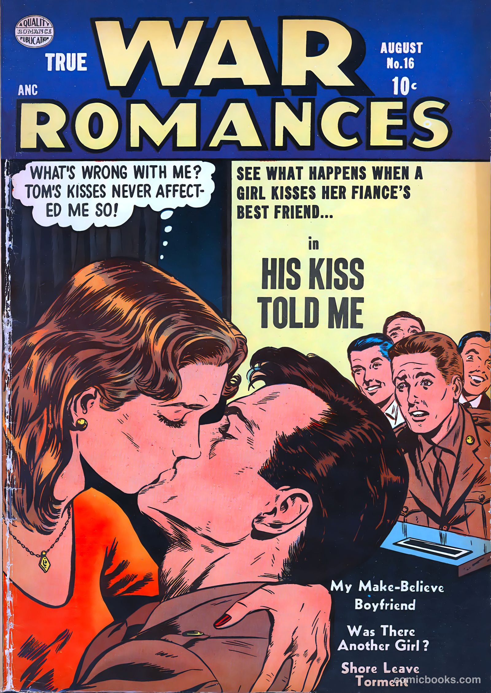 True War Romances #16 cover