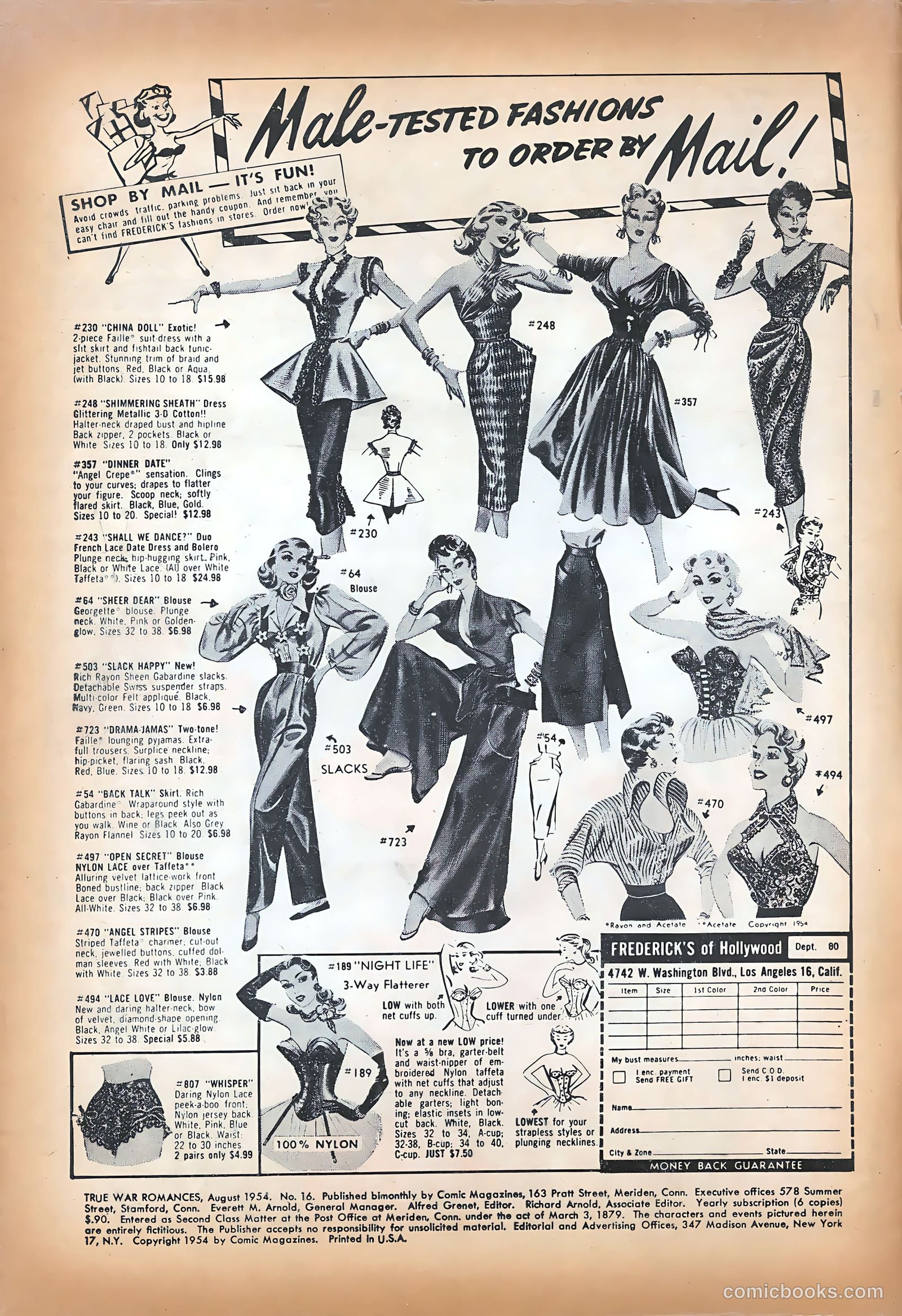 True War Romances #16 (1954) — page 2 of 36