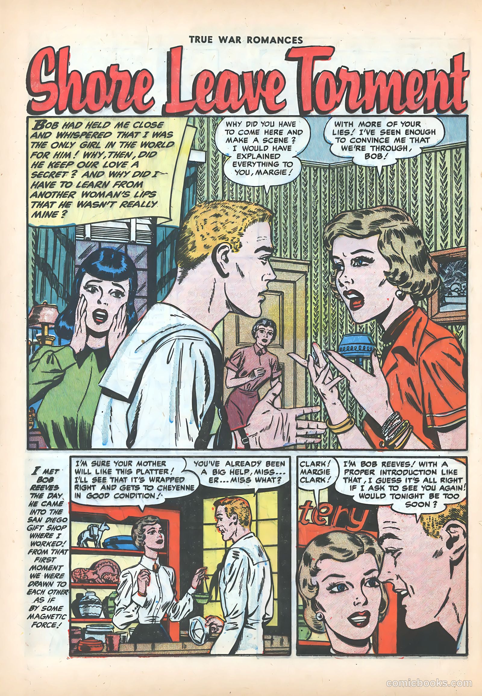 True War Romances #16 (1954) — page 12 of 36