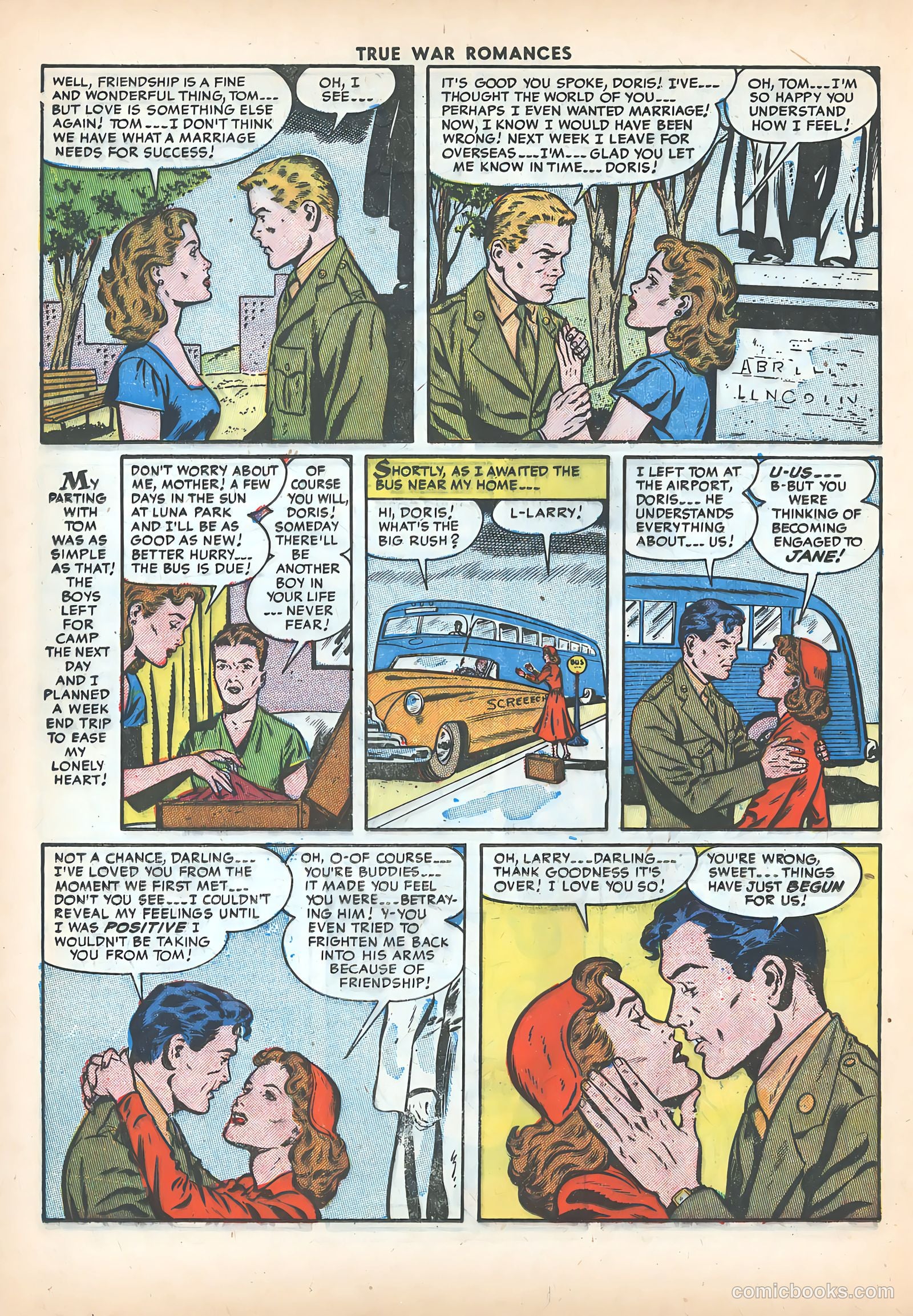 True War Romances #16 (1954) — page 24 of 36
