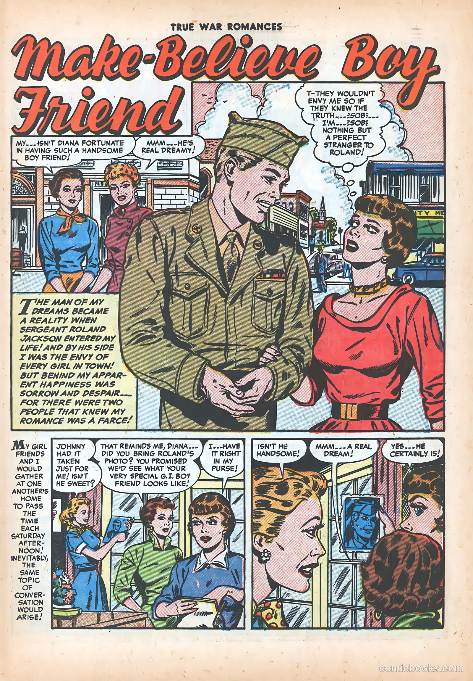 True War Romances #16 (1954) — page 27 of 36