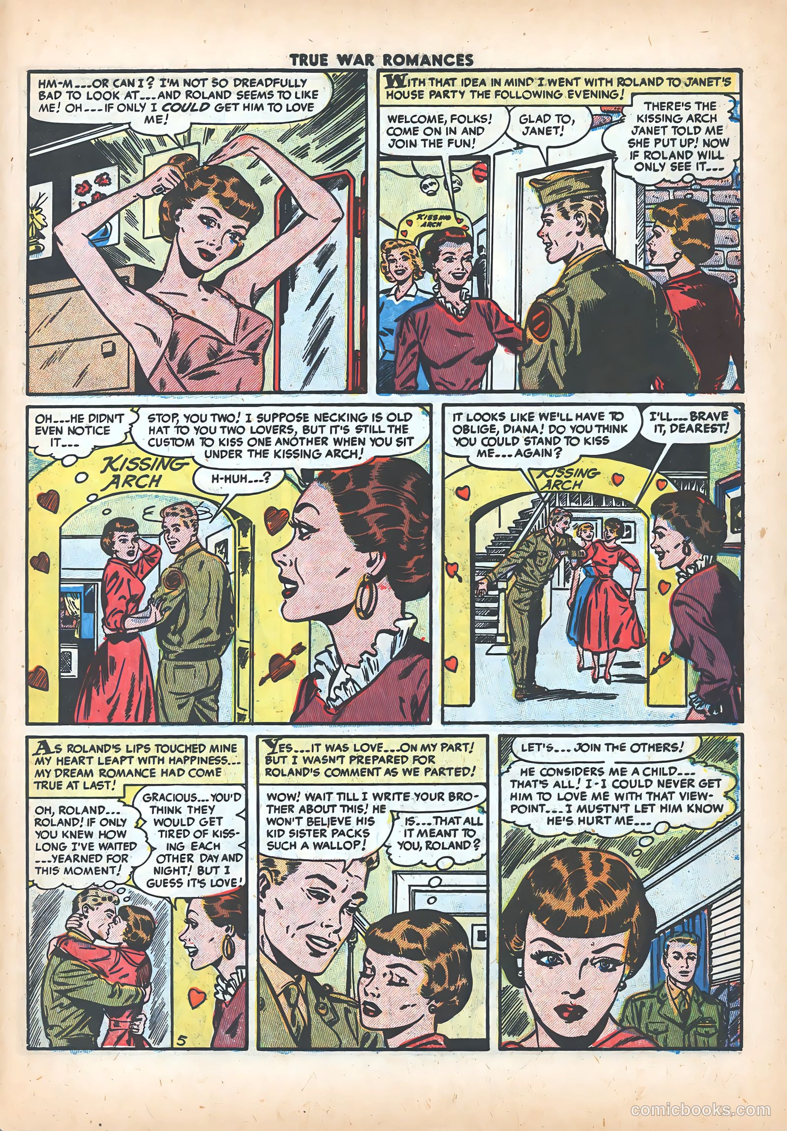 True War Romances #16 (1954) — page 31 of 36