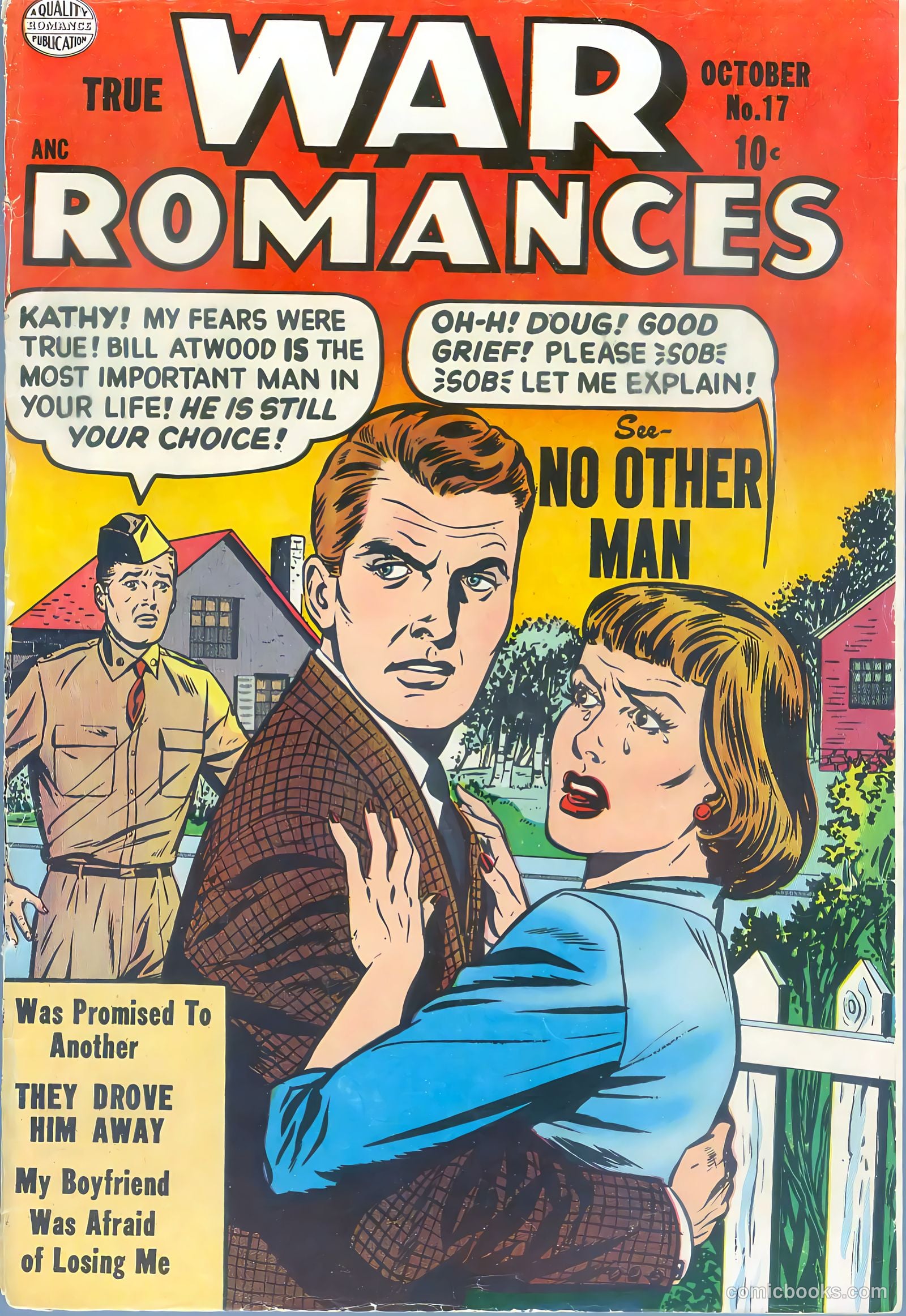 True War Romances #17 (1954) — page 1 of 36