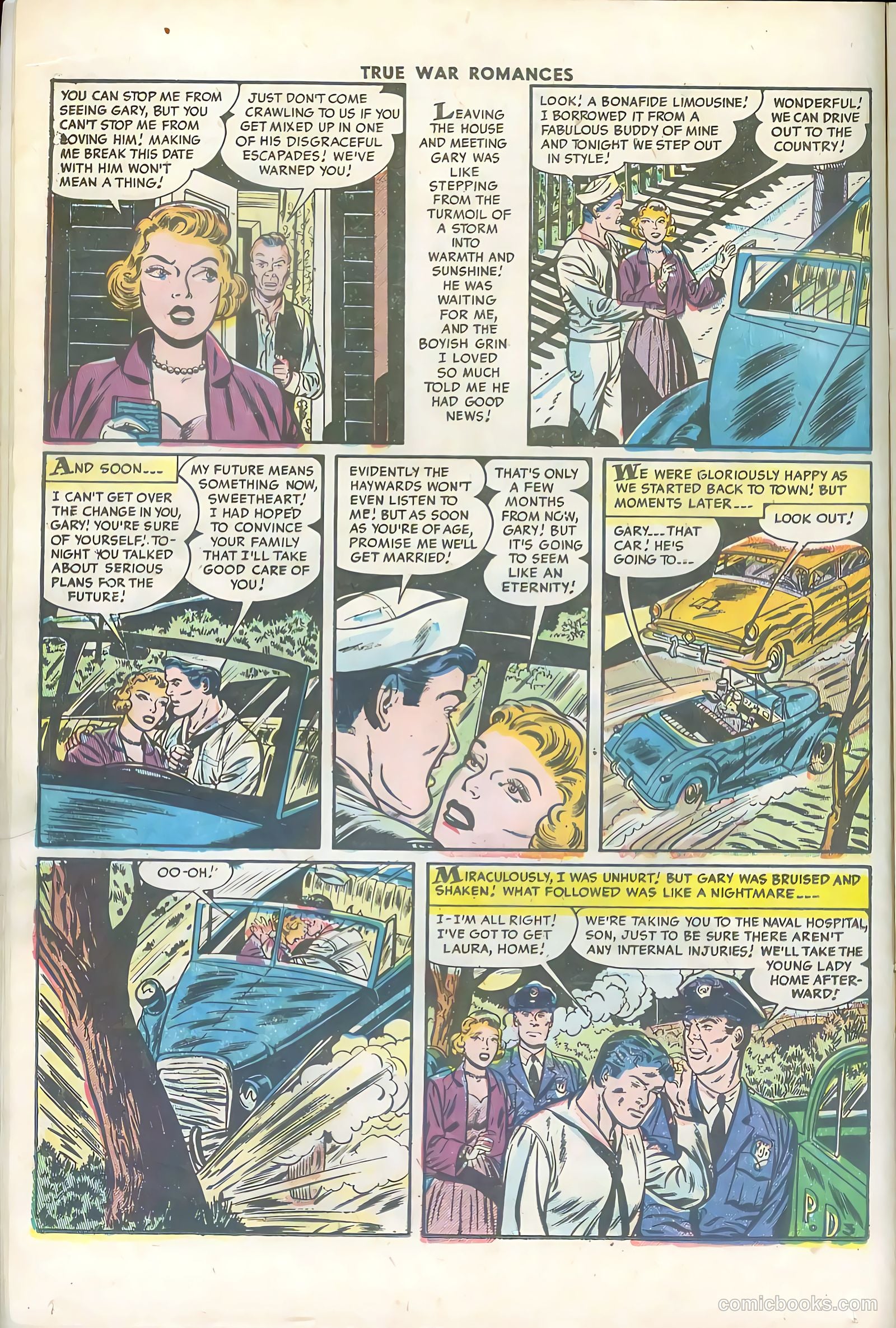 True War Romances #17 (1954) — page 14 of 36