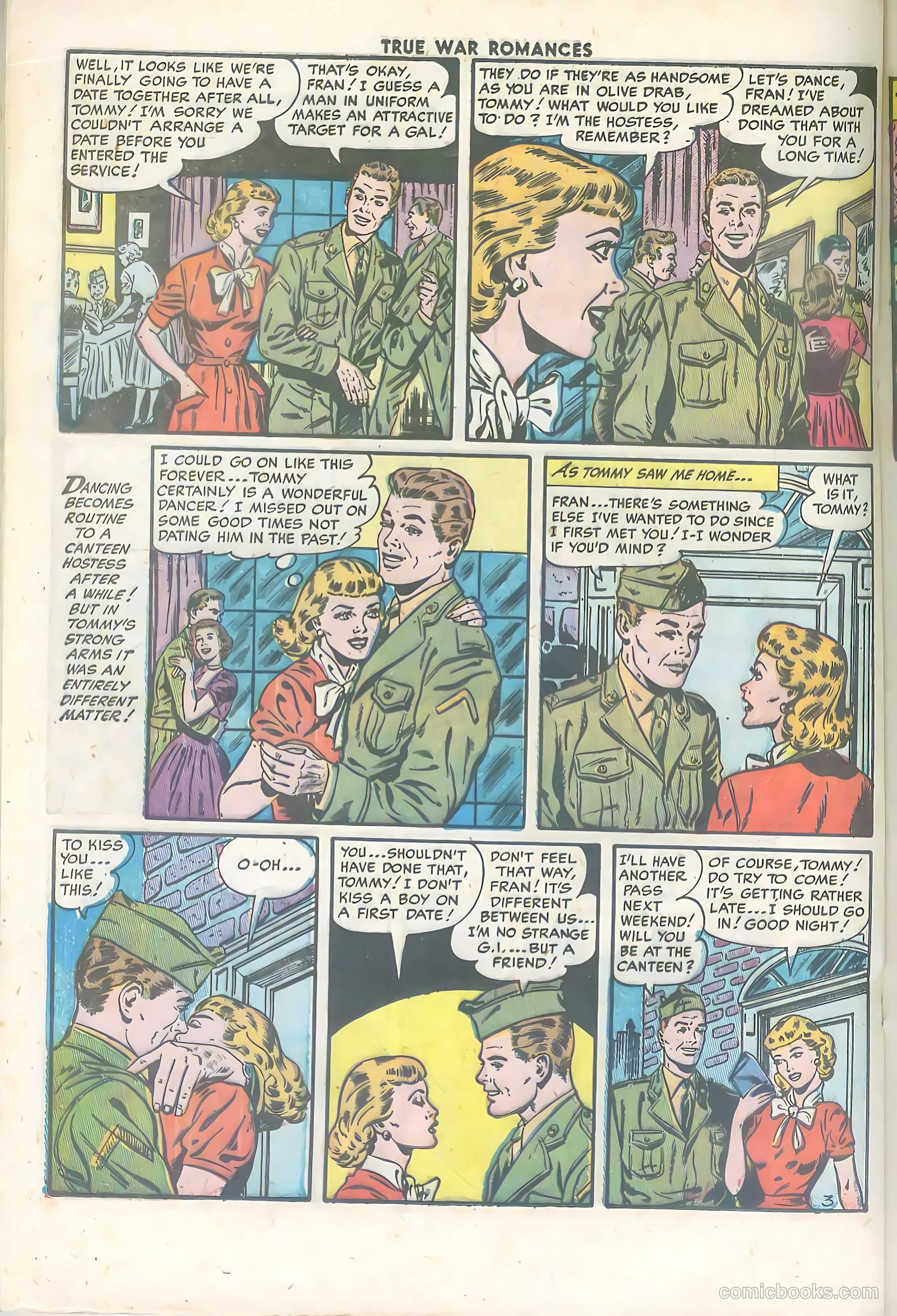 True War Romances #17 (1954) — page 20 of 36