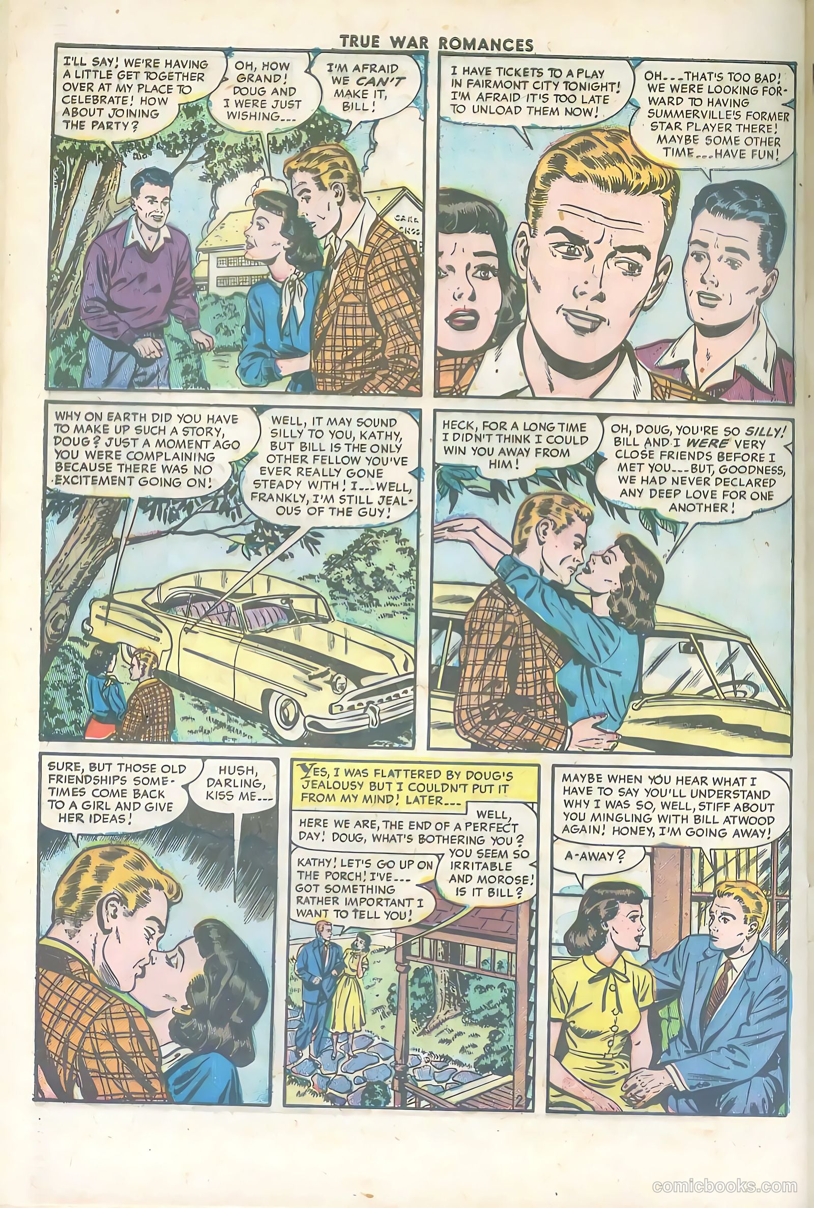 True War Romances #17 (1954) — page 28 of 36